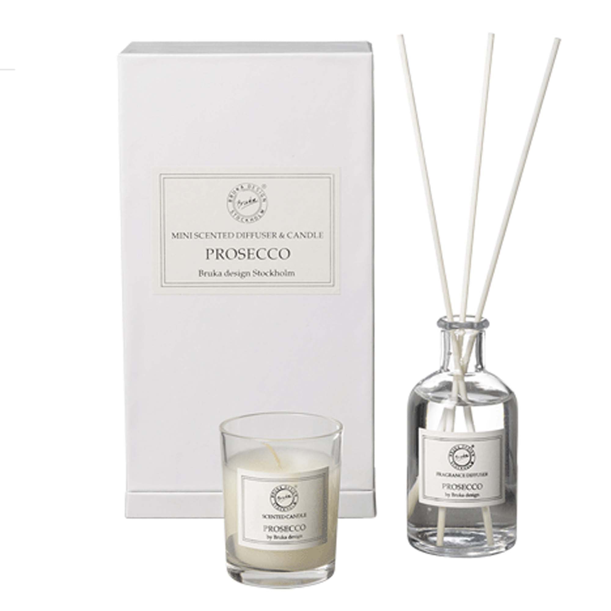 Bruka Design Gavesett Romduft+Duftlys