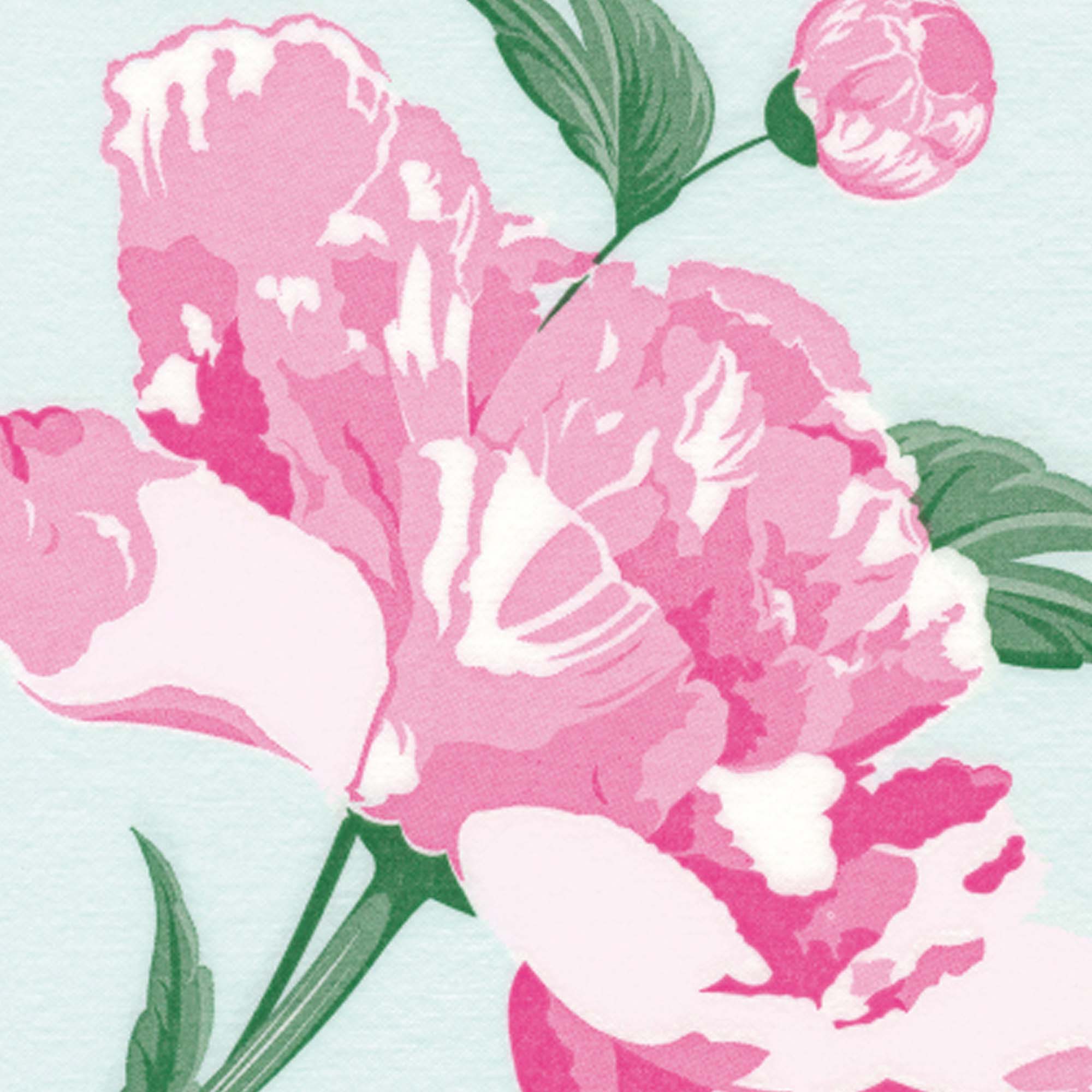 Bruka Design Paviot Serviett Rosa Peon 40x40cm