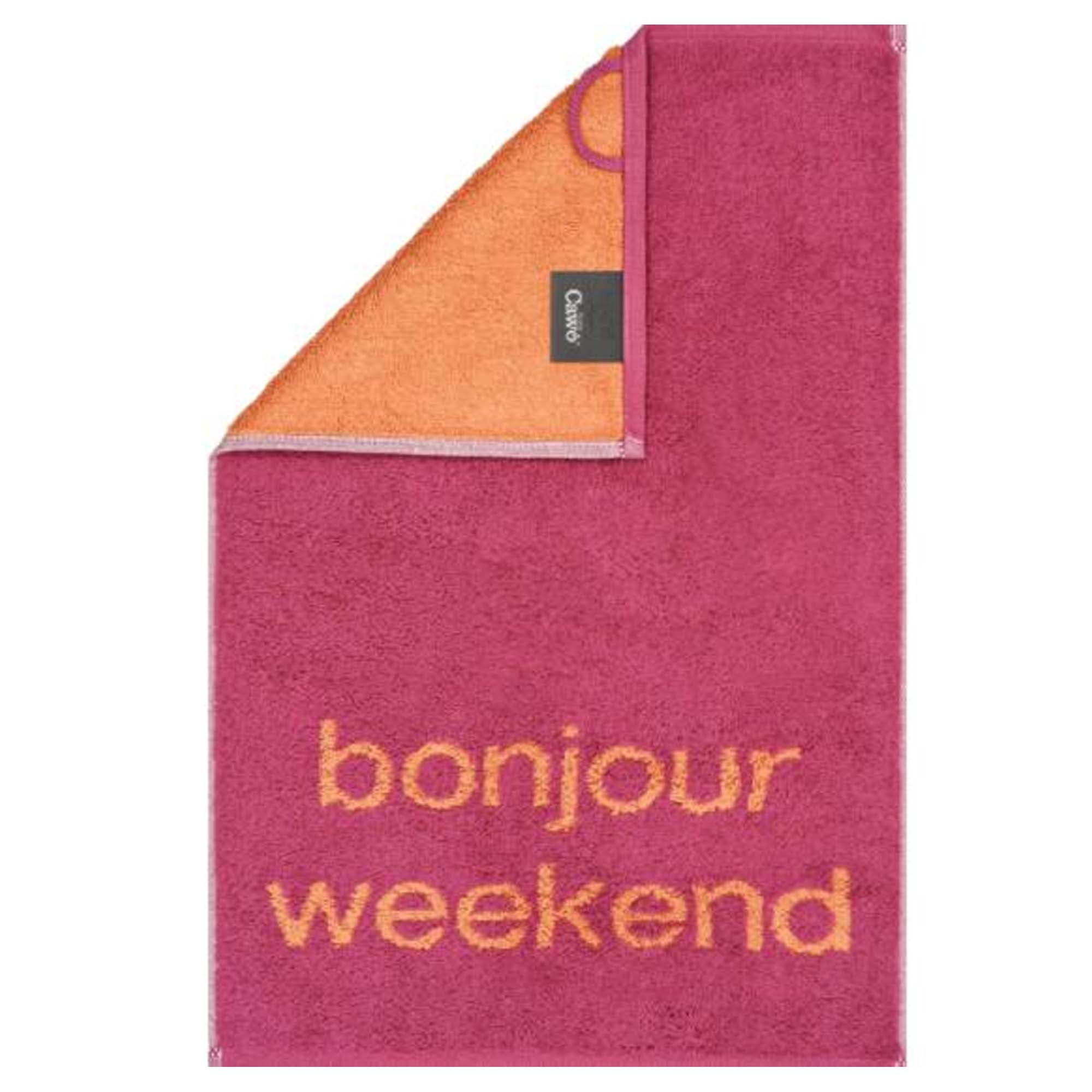 Cawö Gjestehåndkle m/ Tekst 30x50 cm