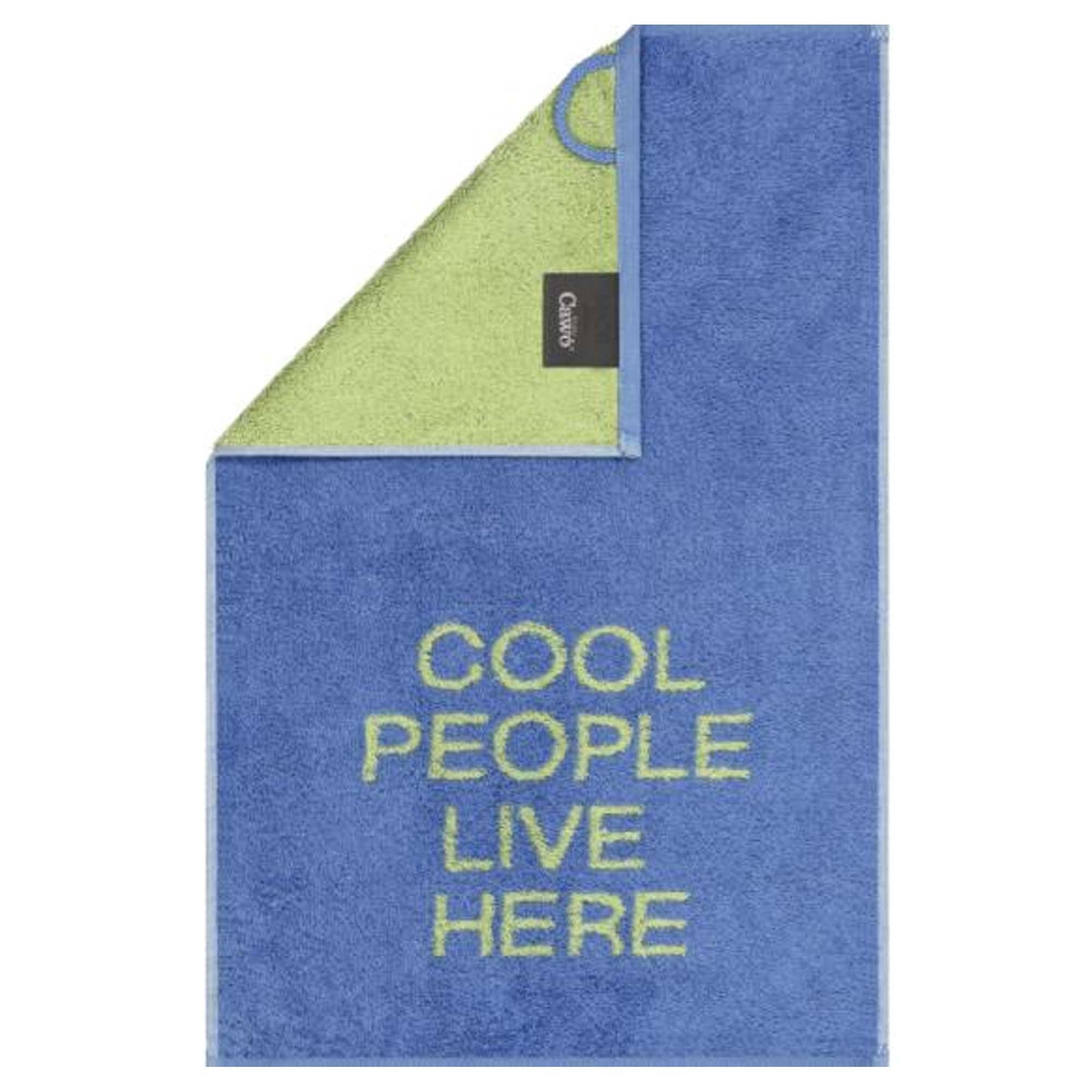 Cawö Gjestehåndkle m/ Tekst 30x50 cm