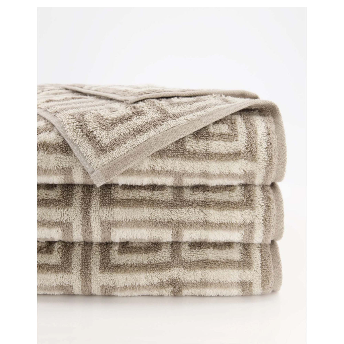 Cawö Håndkle Noblesse Elegance Mørk/Lys Beige
