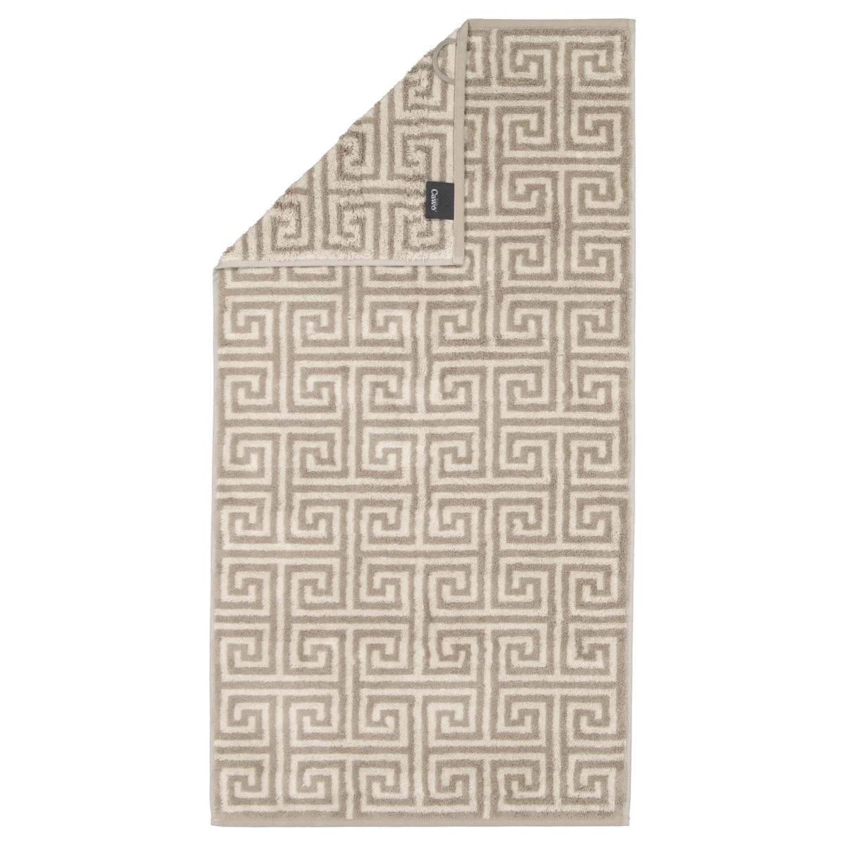 Cawö Håndkle Noblesse Elegance Mørk/Lys Beige