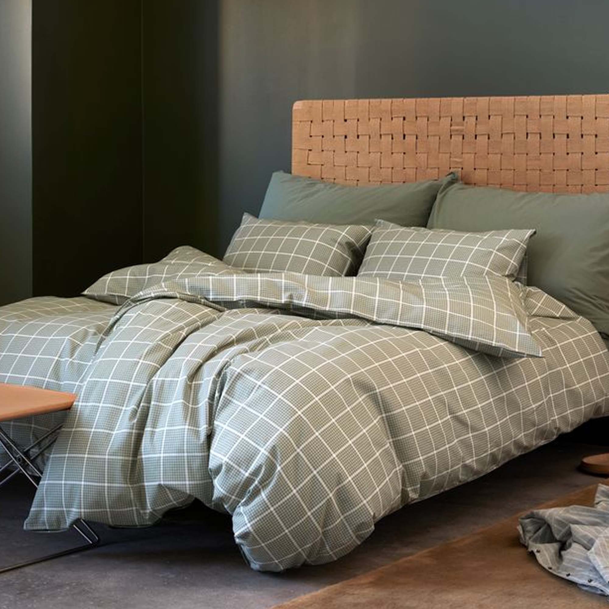 Høie Sengesett Eddie Dempet Grønn