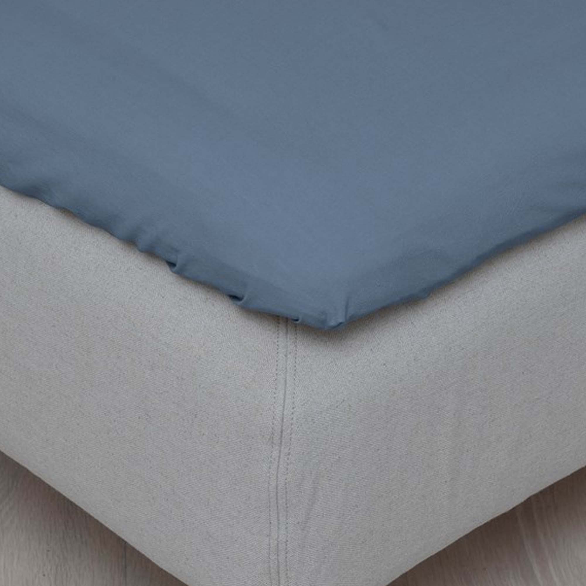 Høie Formsydd Jerseylaken - Blå