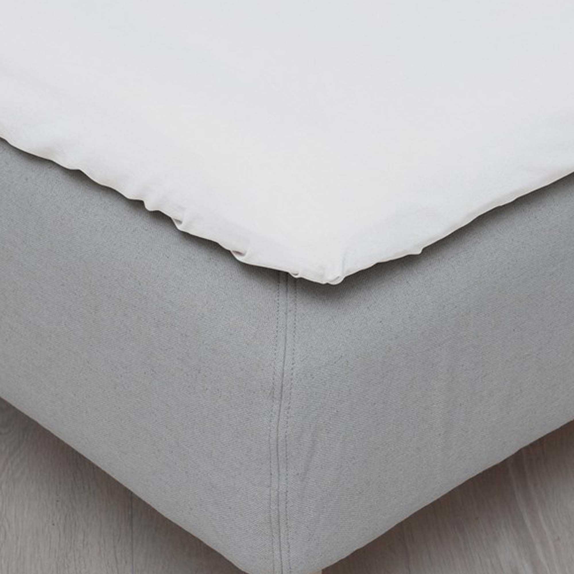 Høie Formsydd Jerseylaken Hvit