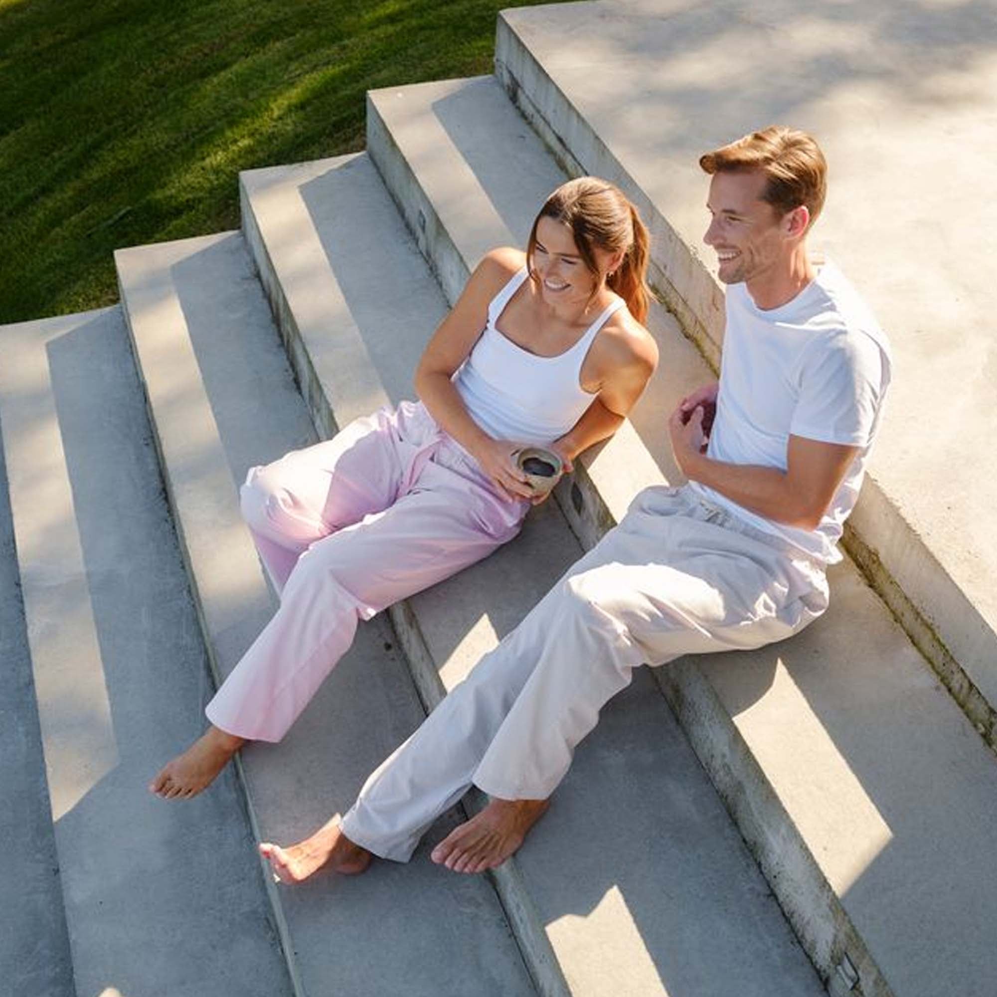 Khios Pysjamasbukse Rosa