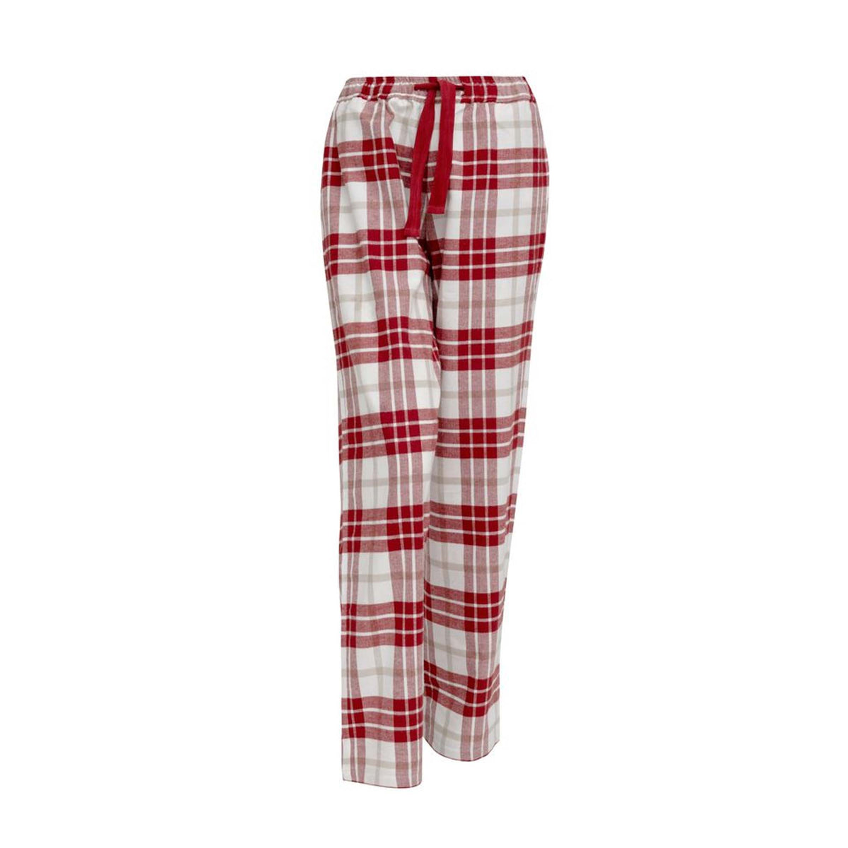 Høie Pyjamasbukse Flanell Lukas Dame Rød