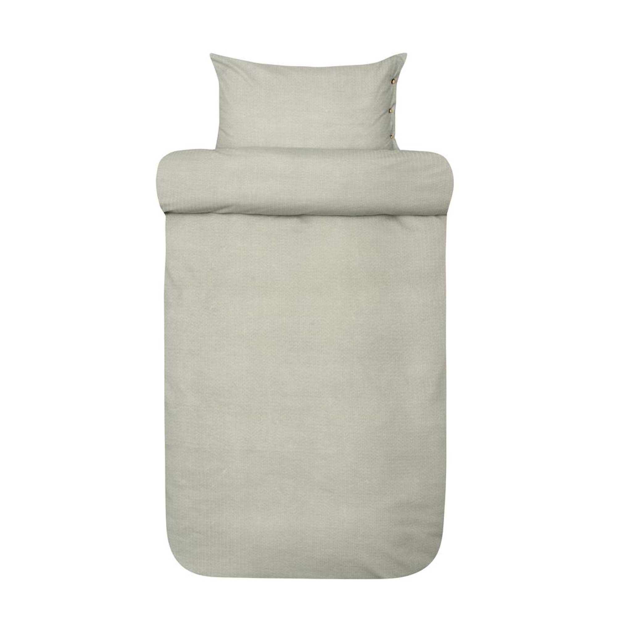 Høie Sengesett Balder Dempet Grønn Flanell