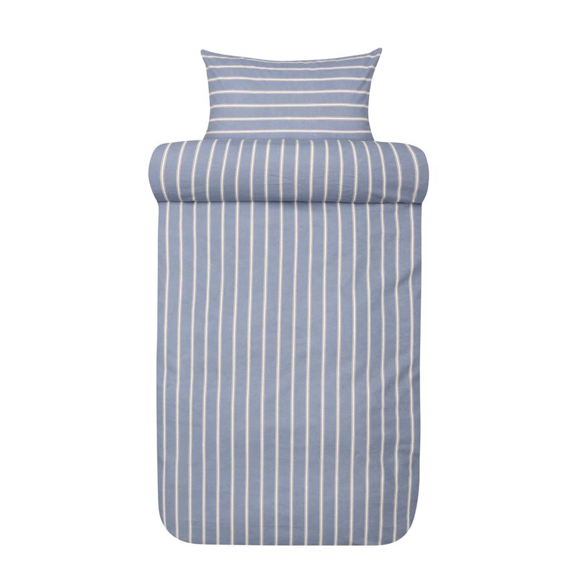 Høie Sengesett Henning Flanell Dus Denimblå