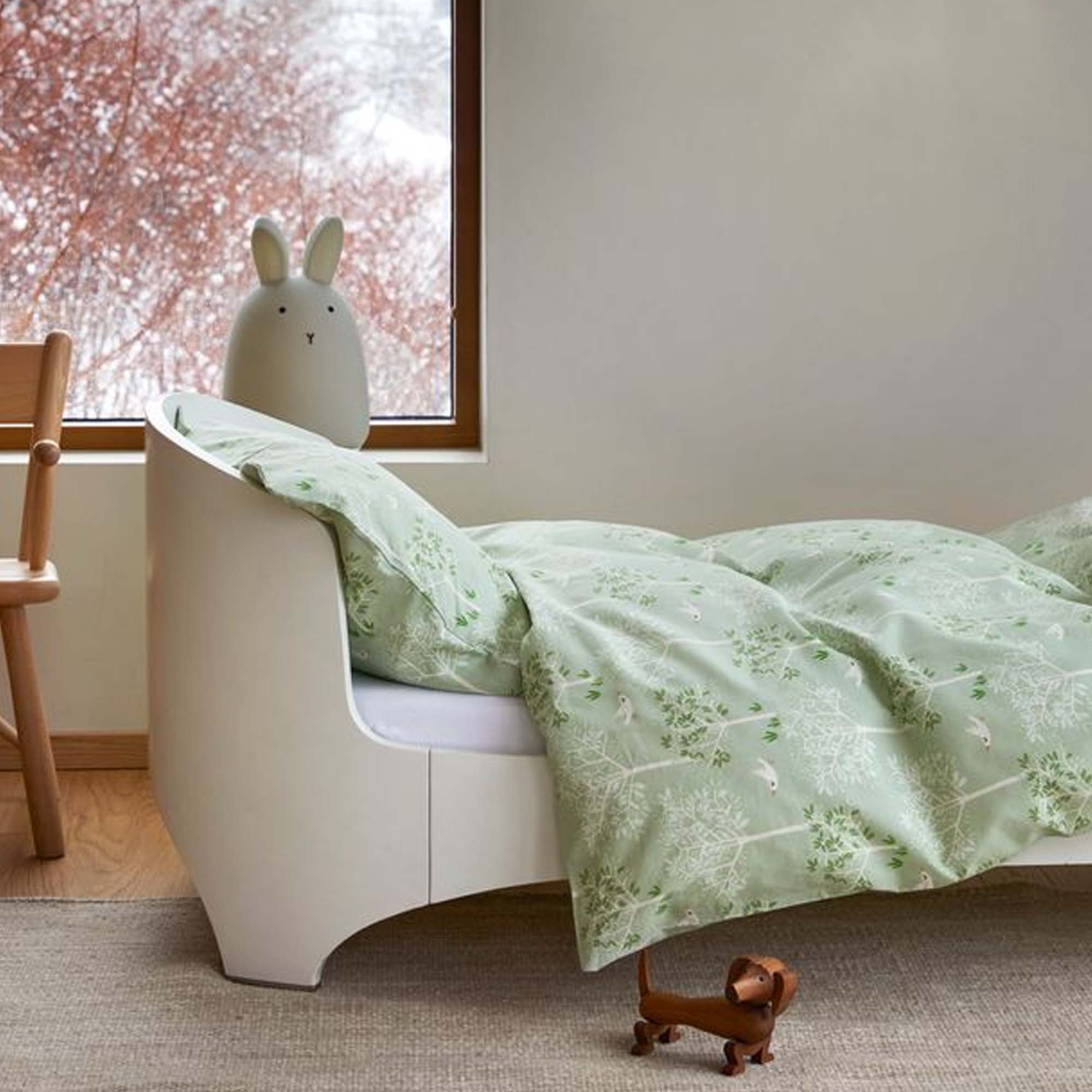 Høie Sengesett Barn Kira Grønn