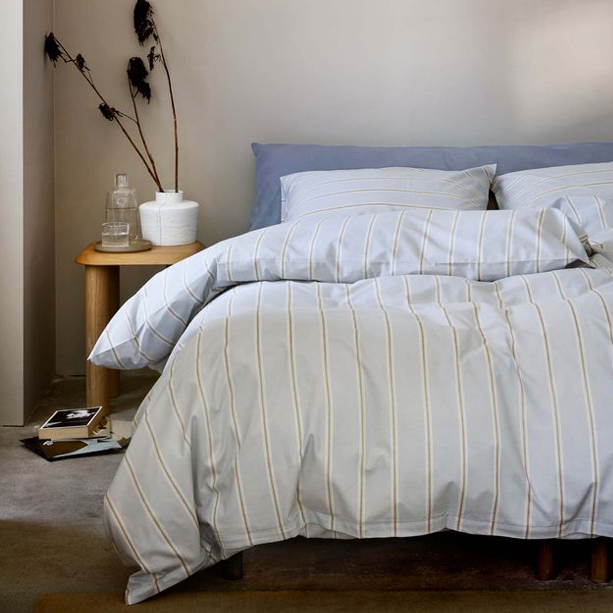 Høie Sengesett Magnus Dus Denimblå