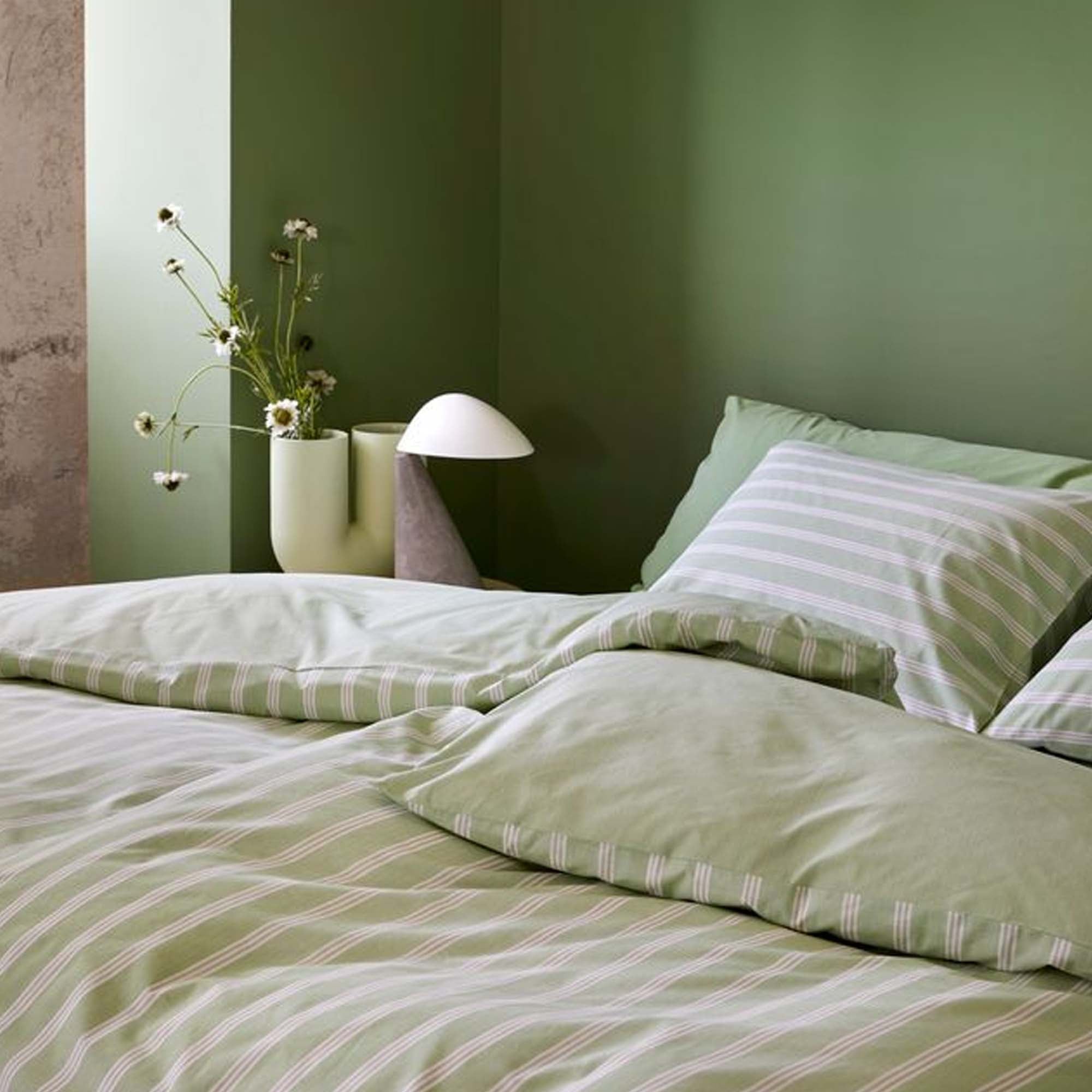 Høie Sengesett Ylva Vårgrønn Ekstra Fin Bomull