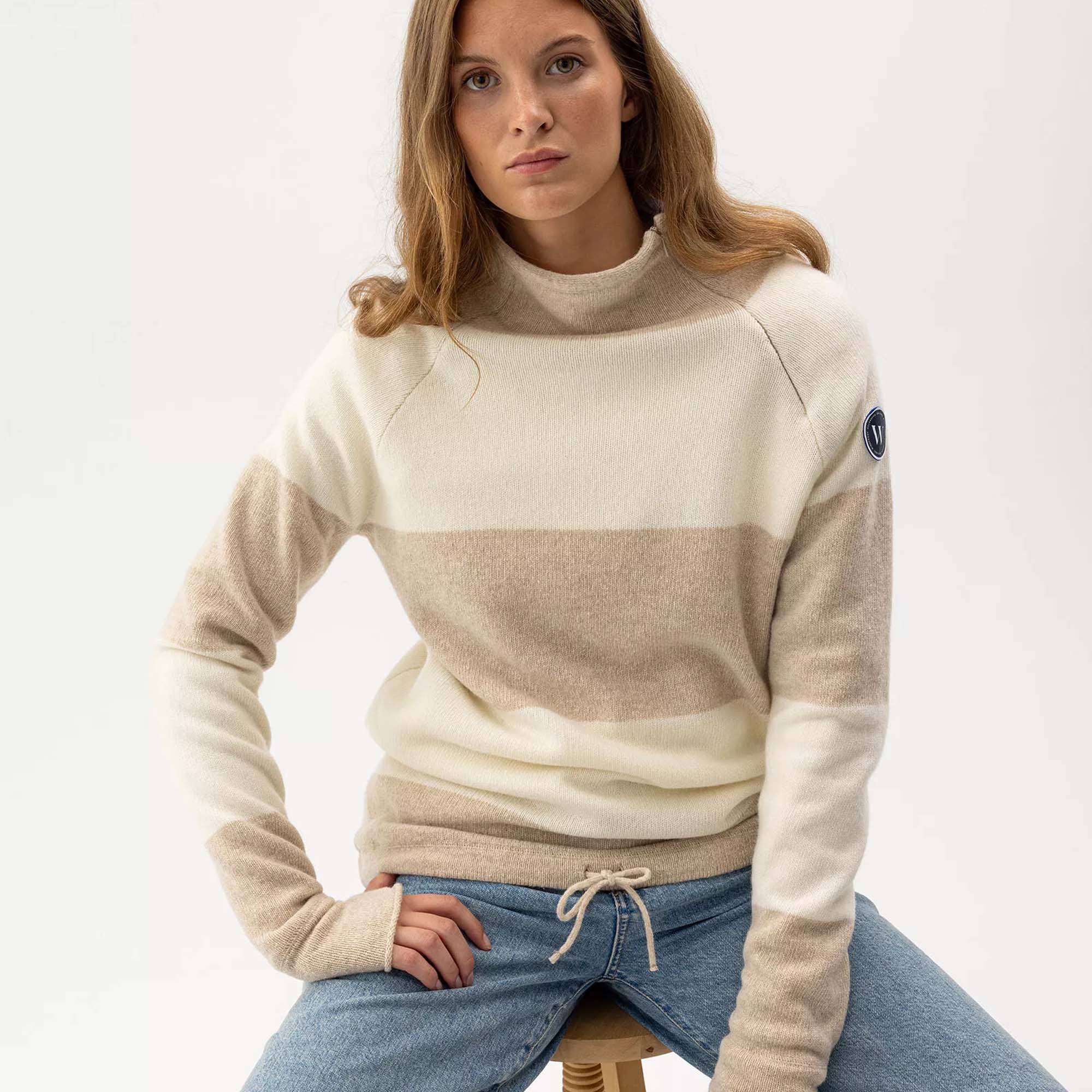 Holebrook Vindstopper Martina Sand/Offhwite