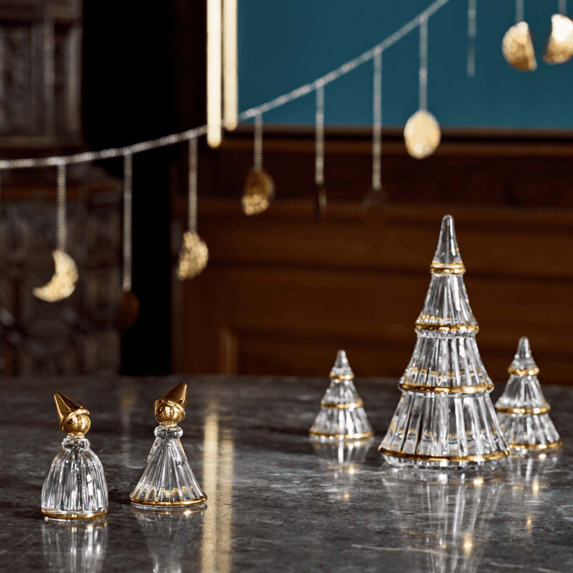 Holmegaard Fairytales Juletre Klar m/Gull