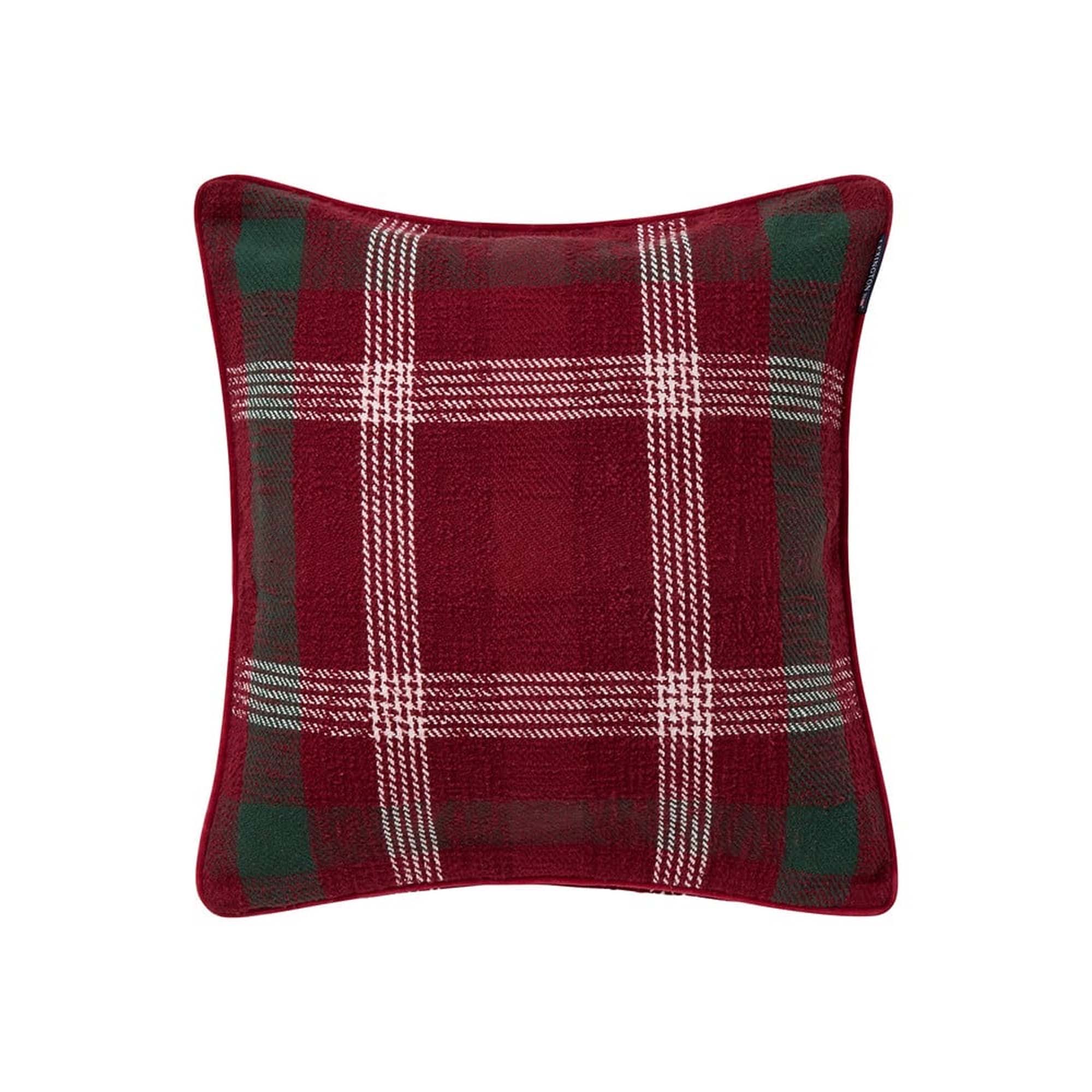 Lexington Rødrutet Putetrekk 50x50cm