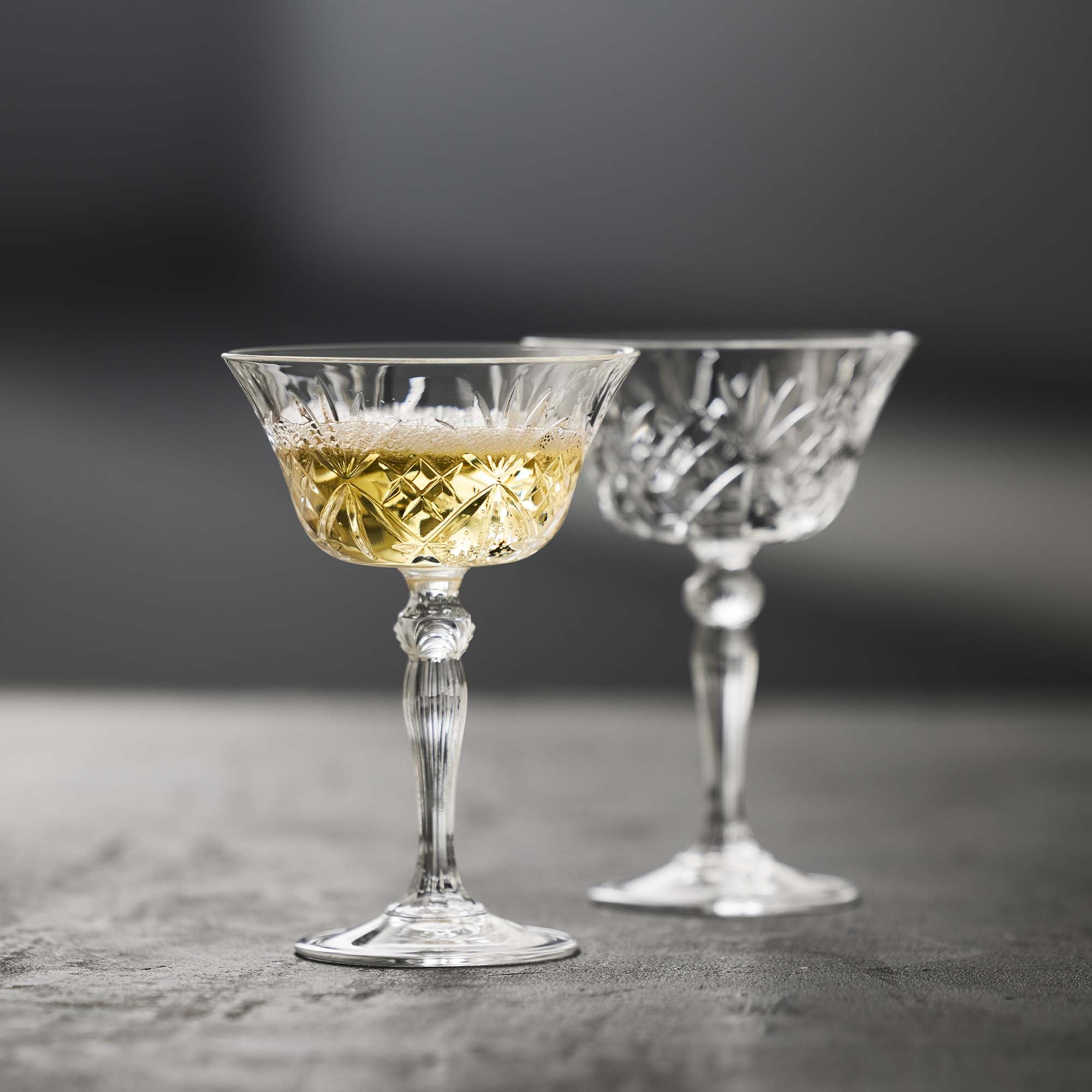 Lyngby Glas Champagneskål 4 stk.