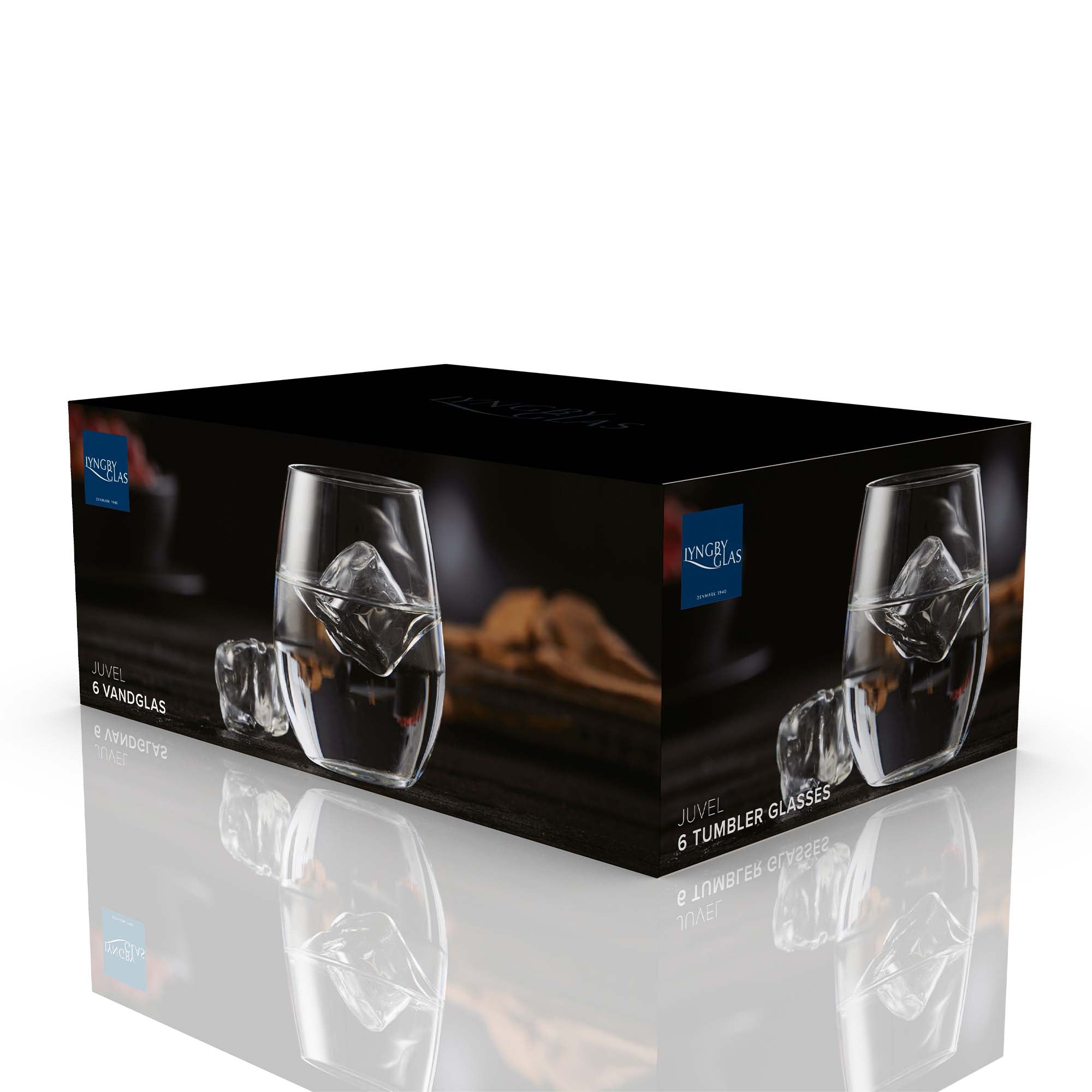 Lyngby Glas Juvel Vannglass 6pkn.