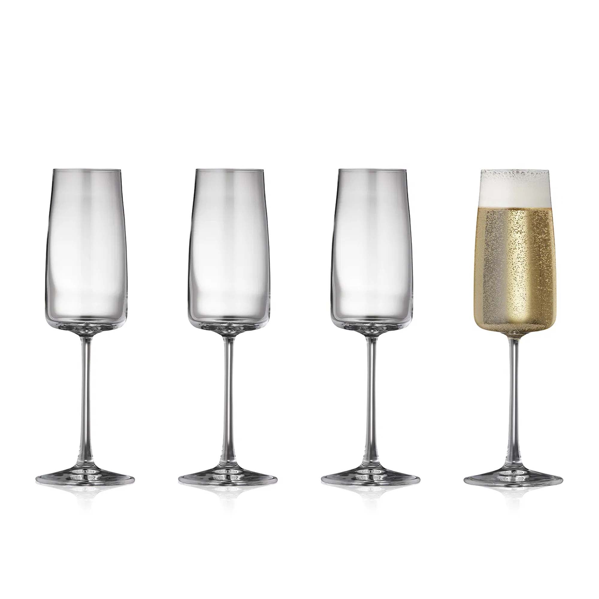 Lyngby Glas Champagneglass 4stk.