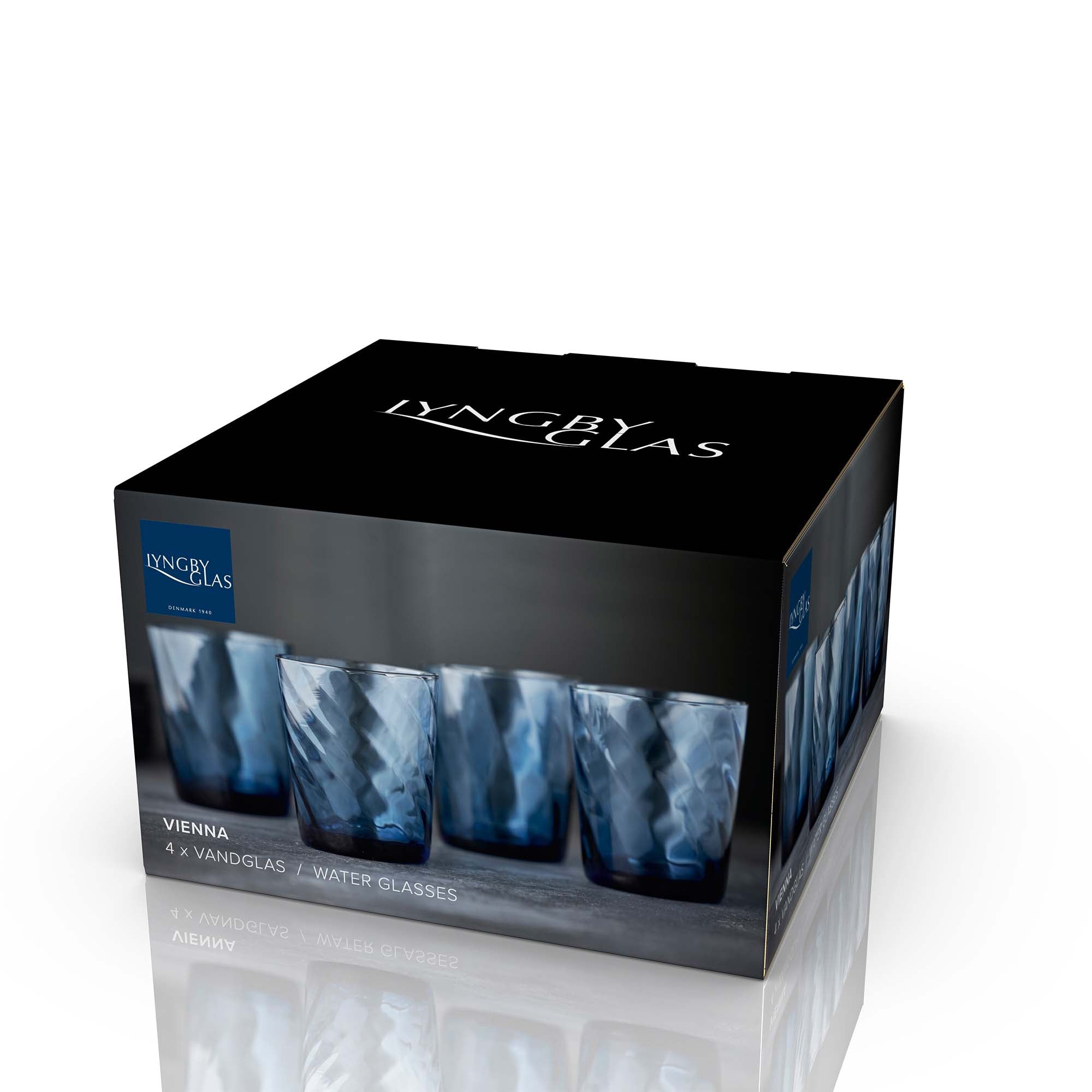 Lyngby Glas Vienna 4stk.