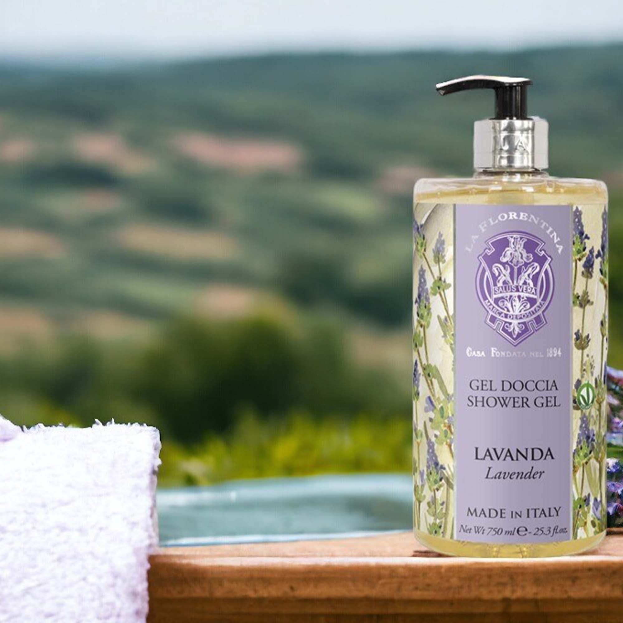 Mario Fissi Dusjgele Lavendel - Lille Hvite Interiør