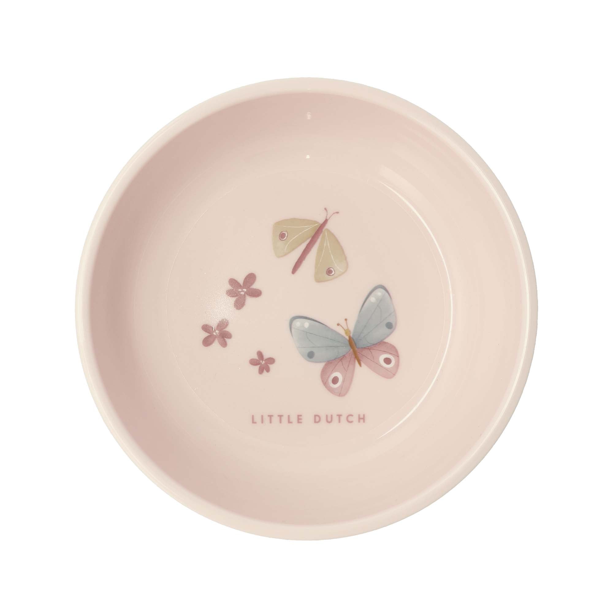Mepal Barneskål Sommerfugl Rosa