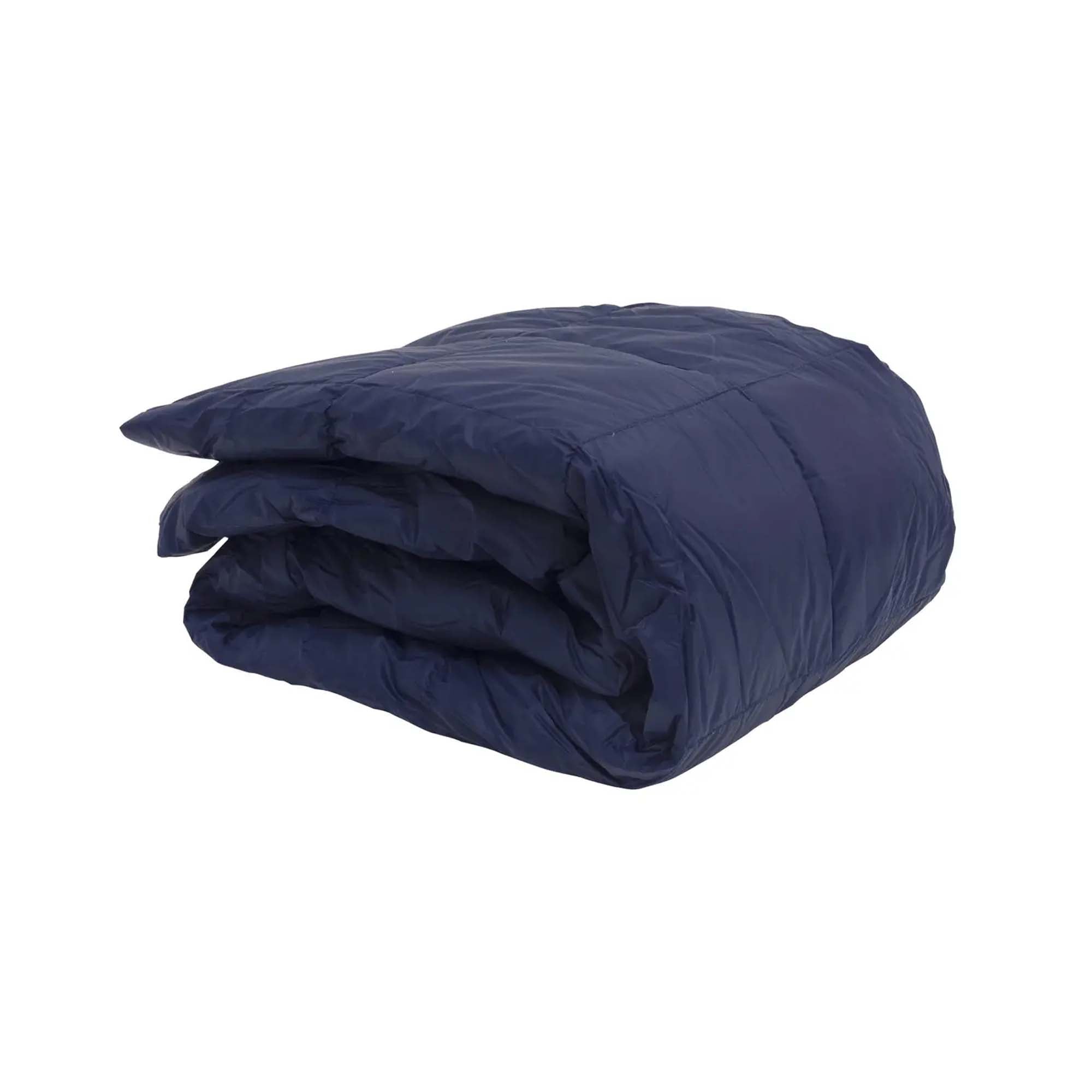 Norsk Dun Dunpledd Støvblå