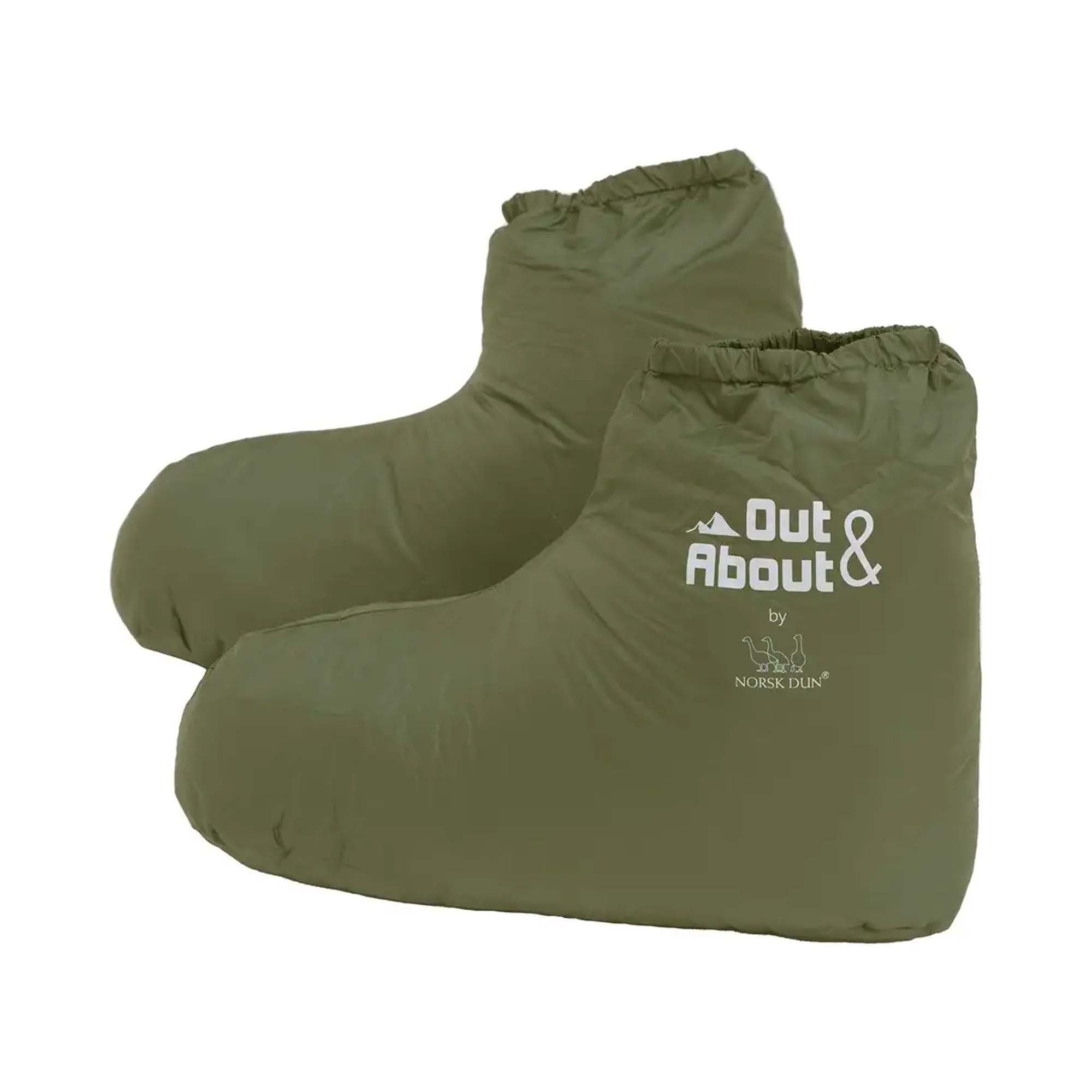 Norsk Dun Dunsokker Grønn