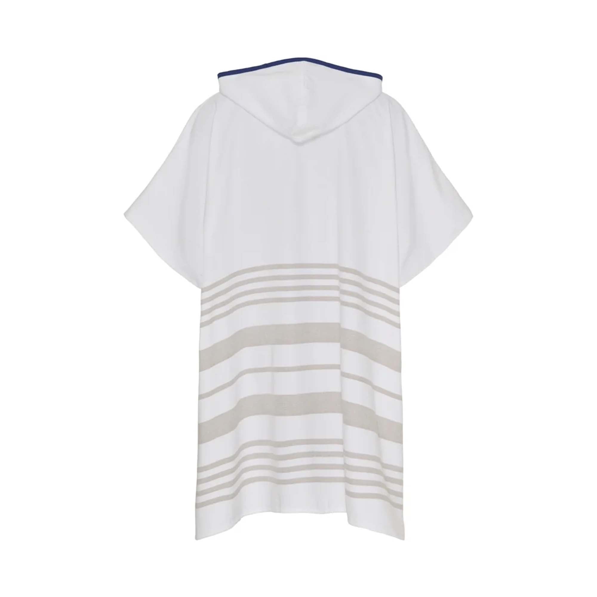 Sea Ranch Badeponcho Hvit/Sand