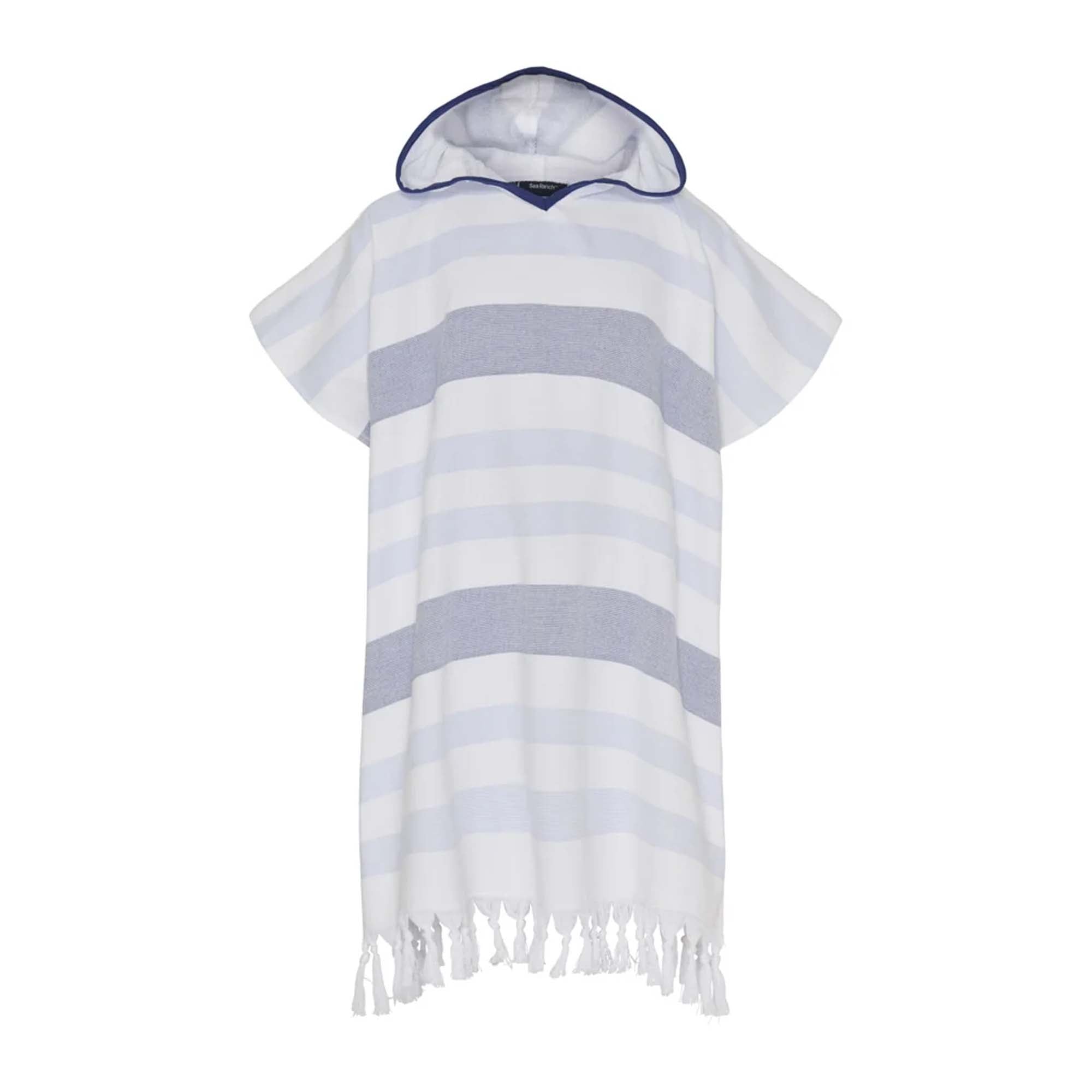 Sea Ranch Badeponcho Barn 6-8 år - Navy