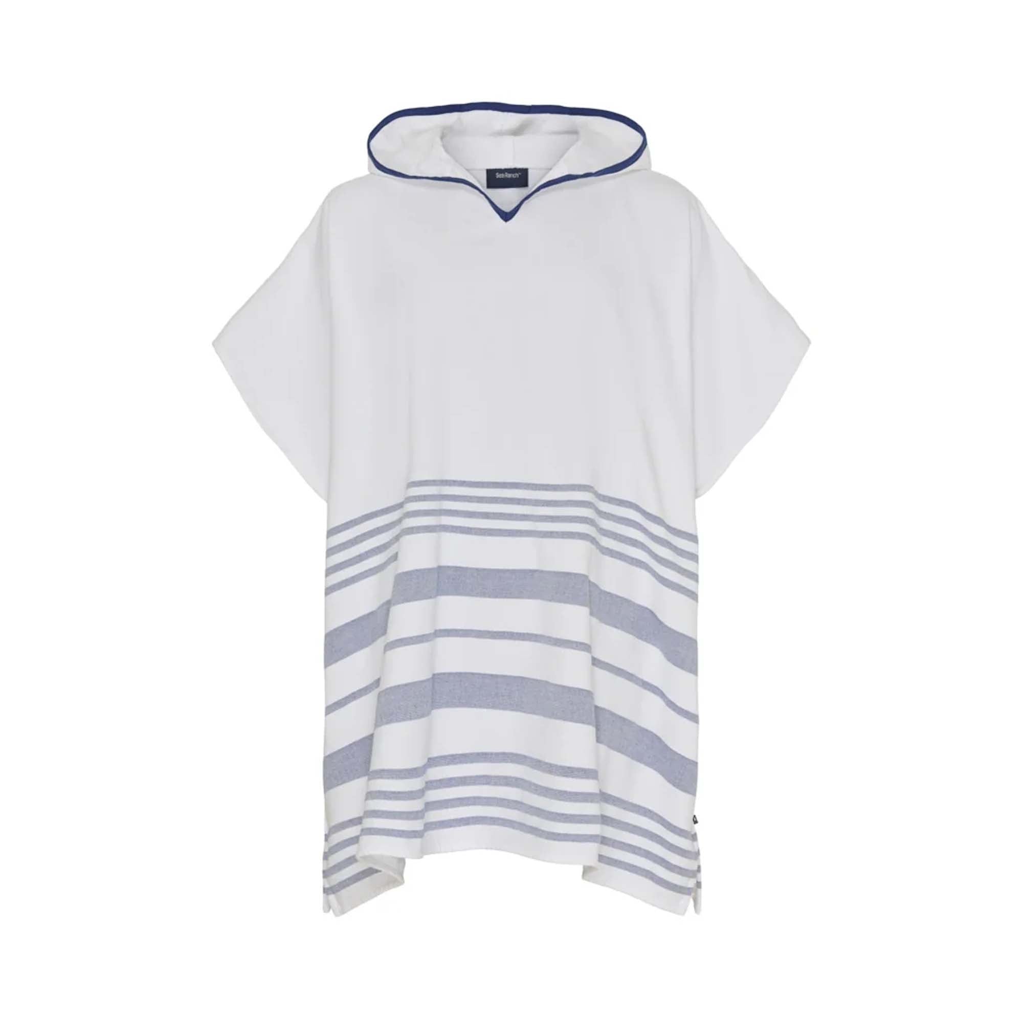 Sea Ranch Badeponcho Hvit/Navy