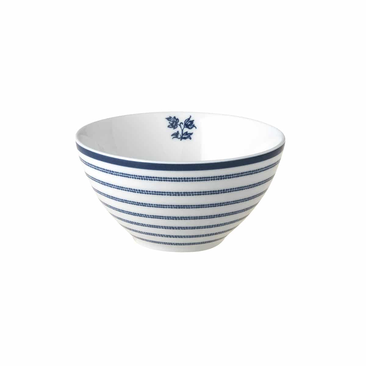 Laura Ashley liten skål Candy Stripe 9cm - Lille Hvite Interiør