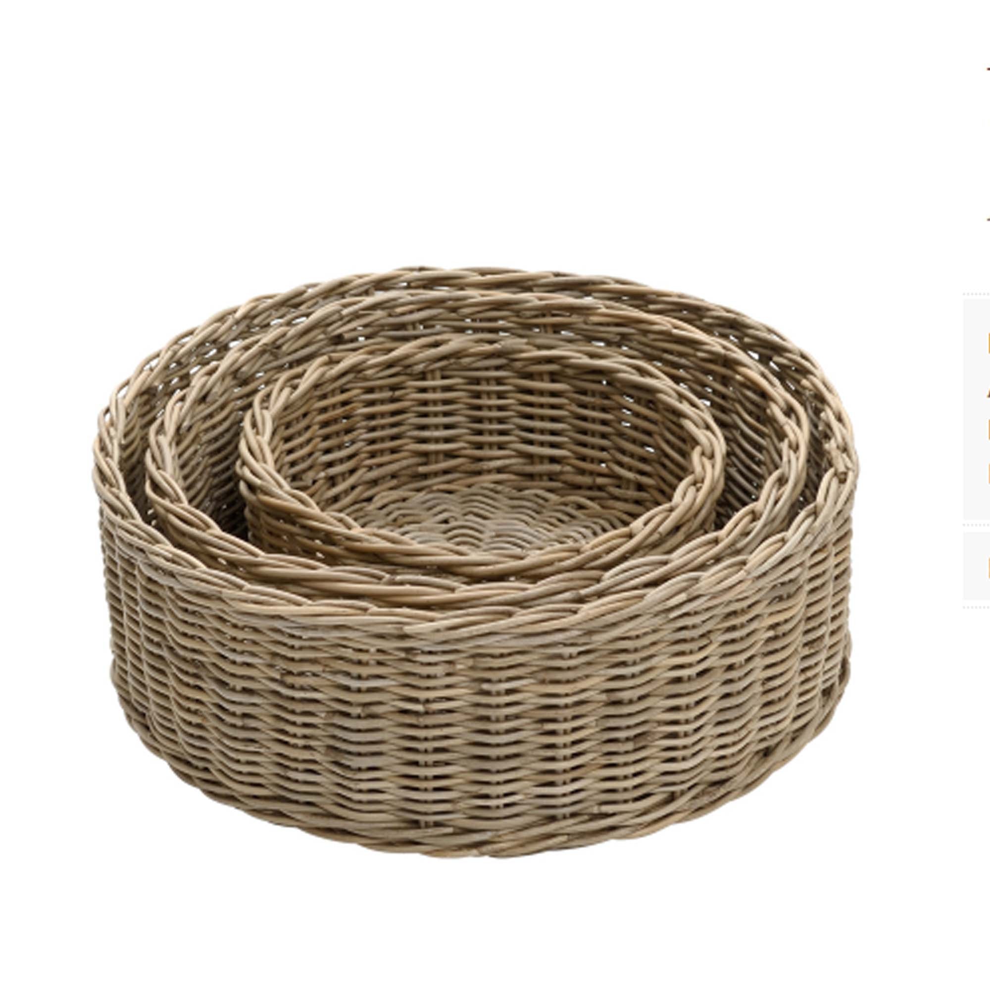 Bruka Design Rund Kurv