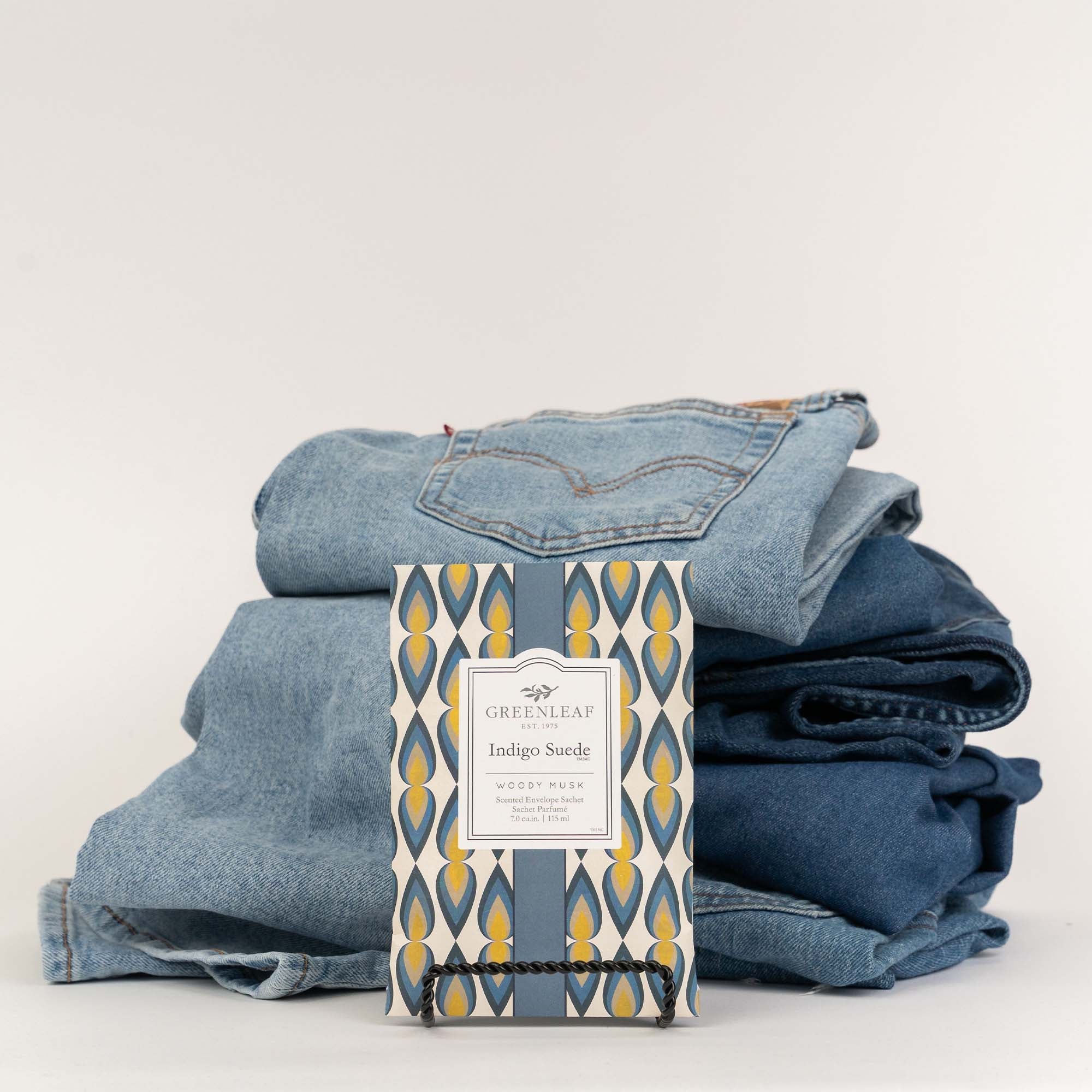 Greenleaf Duftpose Indigo Suede