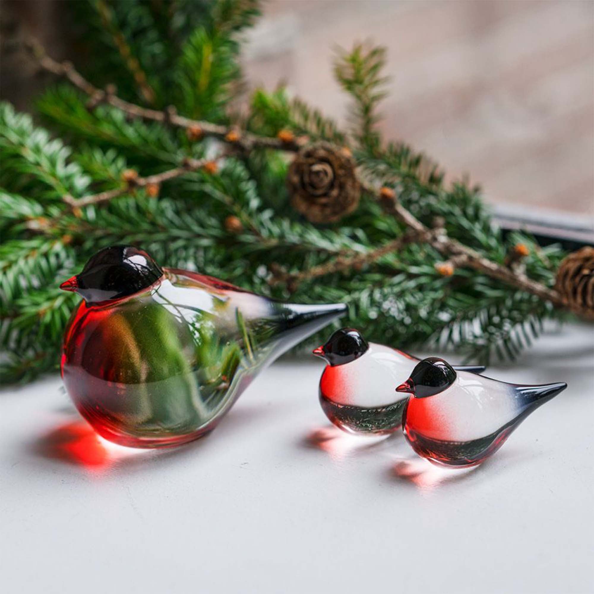 Hadeland Glassverk Dompap 9cm