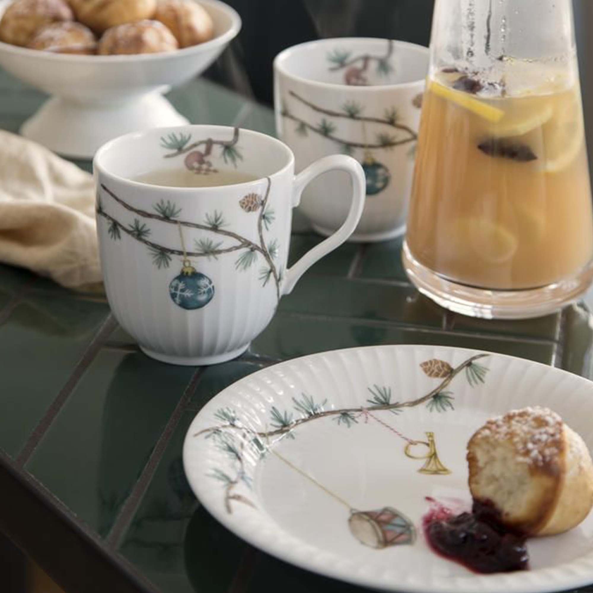 Hammershøi - Juleservise - Tallerken 22 cm - Lille Hvite Interiør