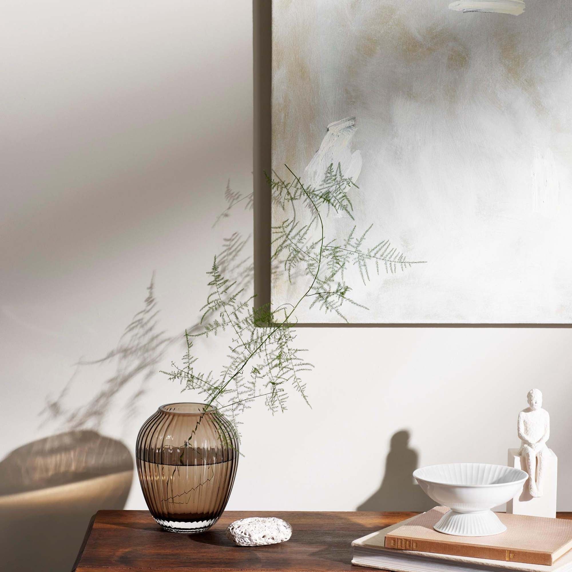 Kähler Hammershøi Vase Valnøtt