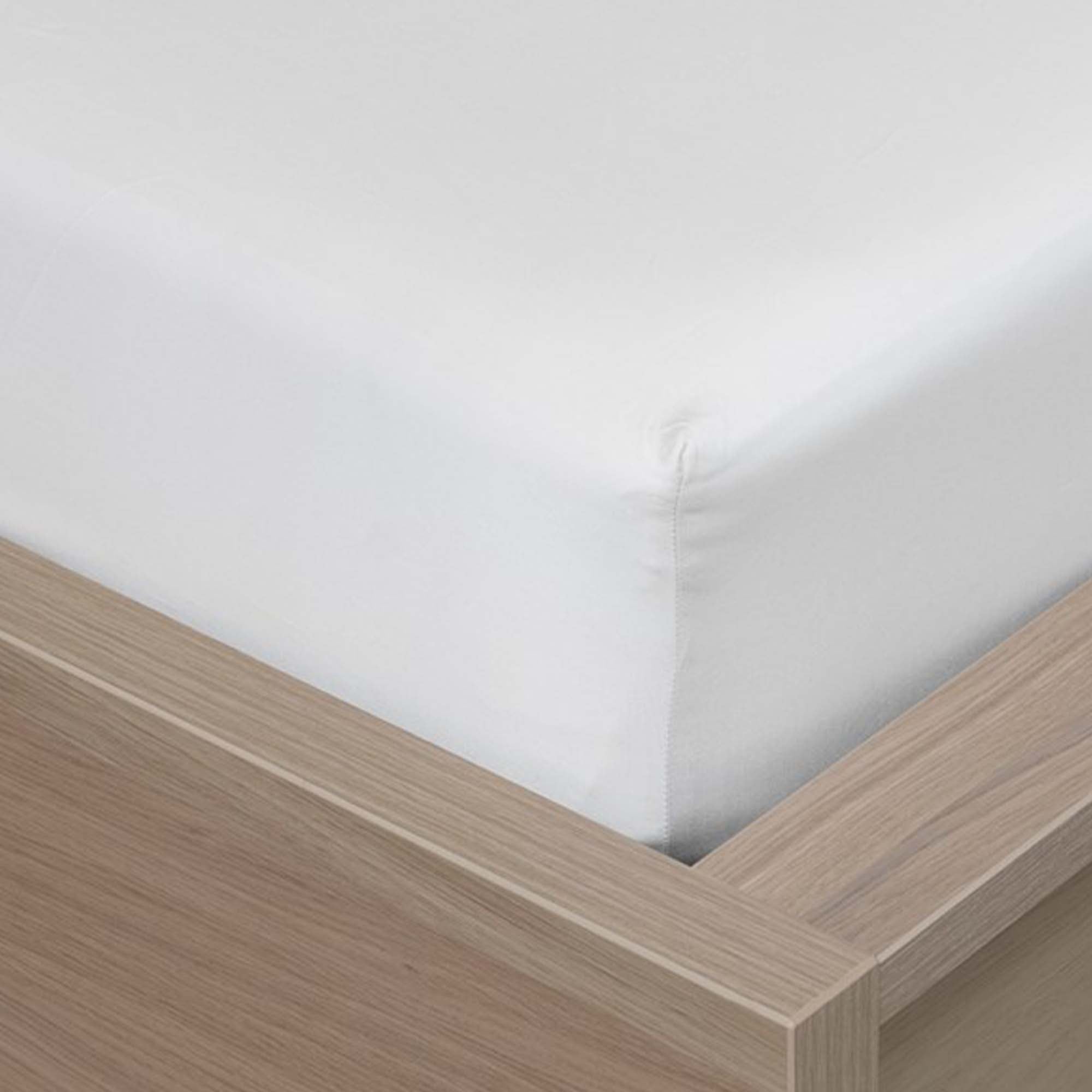 Høie Formsydd Laken Flanell - Krem