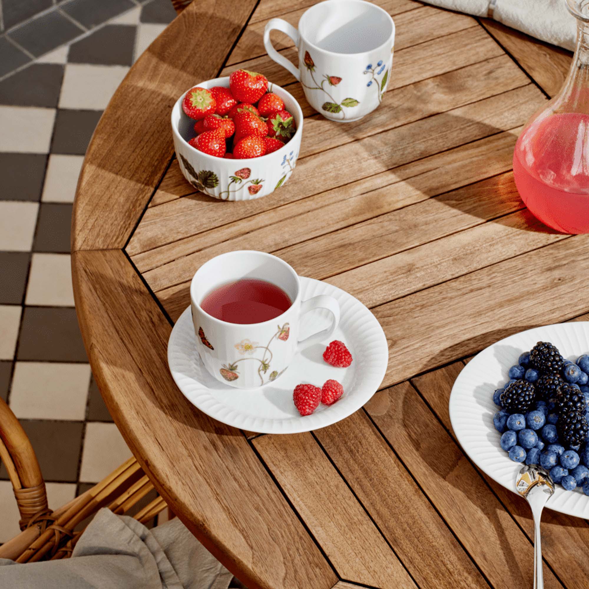 Kähler Hammershøi Sommer Kopp/Bolle Jordbær