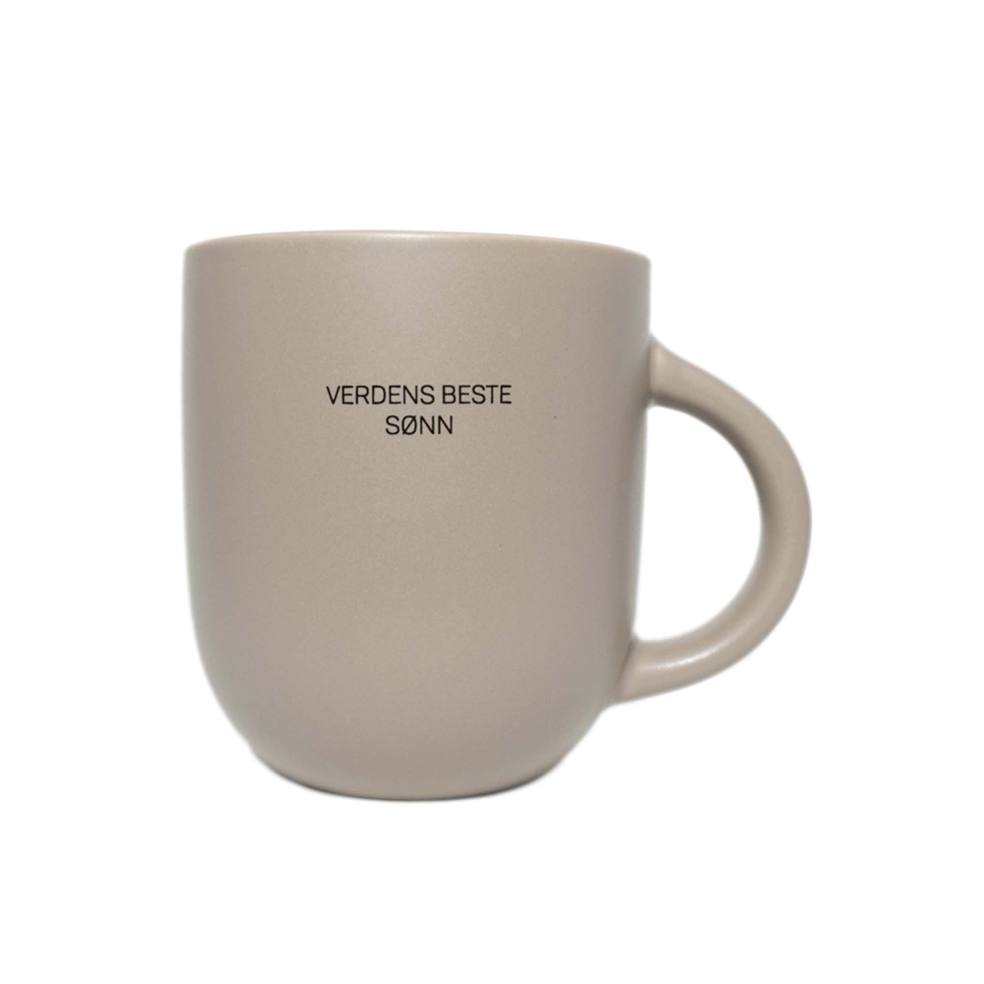 Krus m/tekst Verdens Beste Sønn Grønn