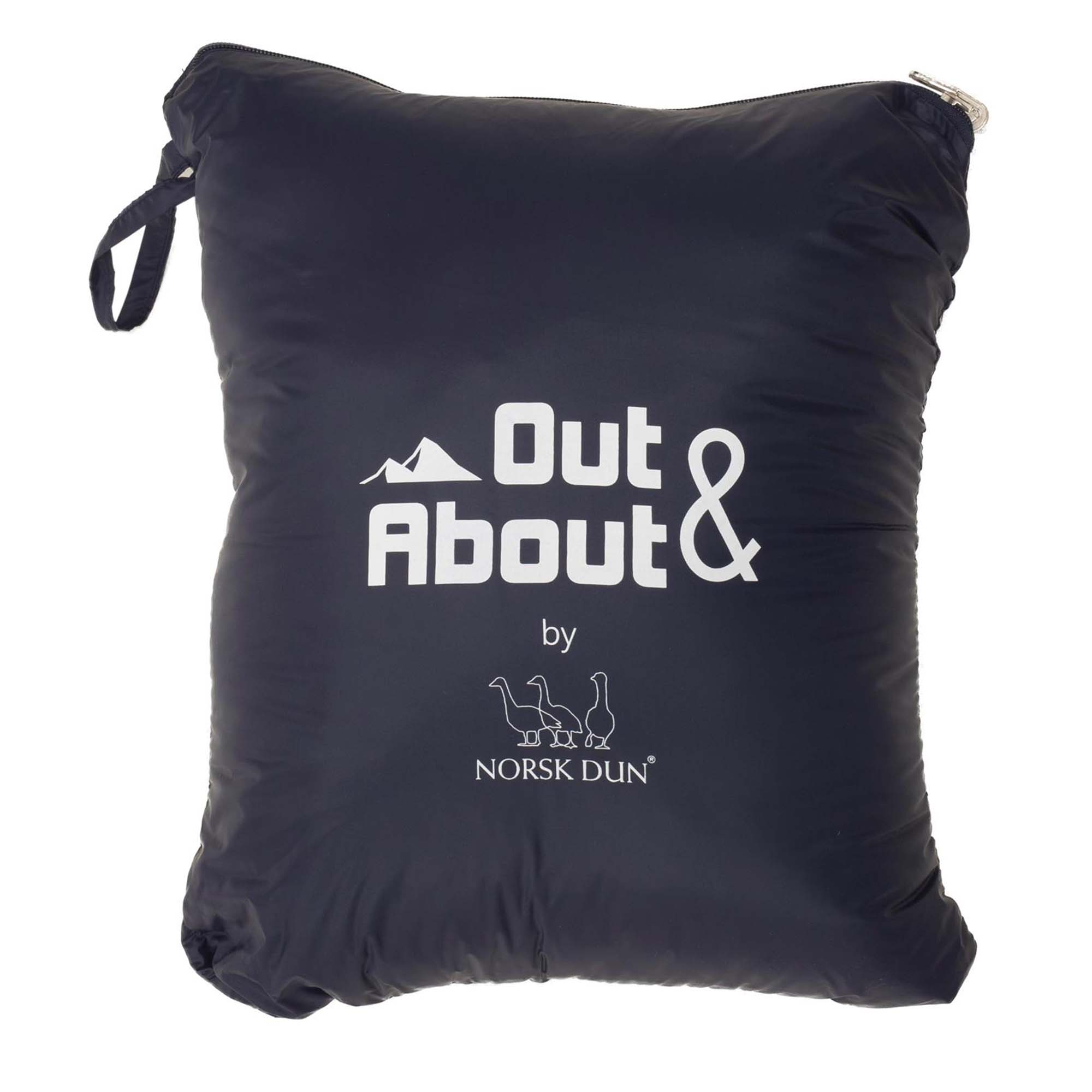 Norsk Dun Dunpledd Blå