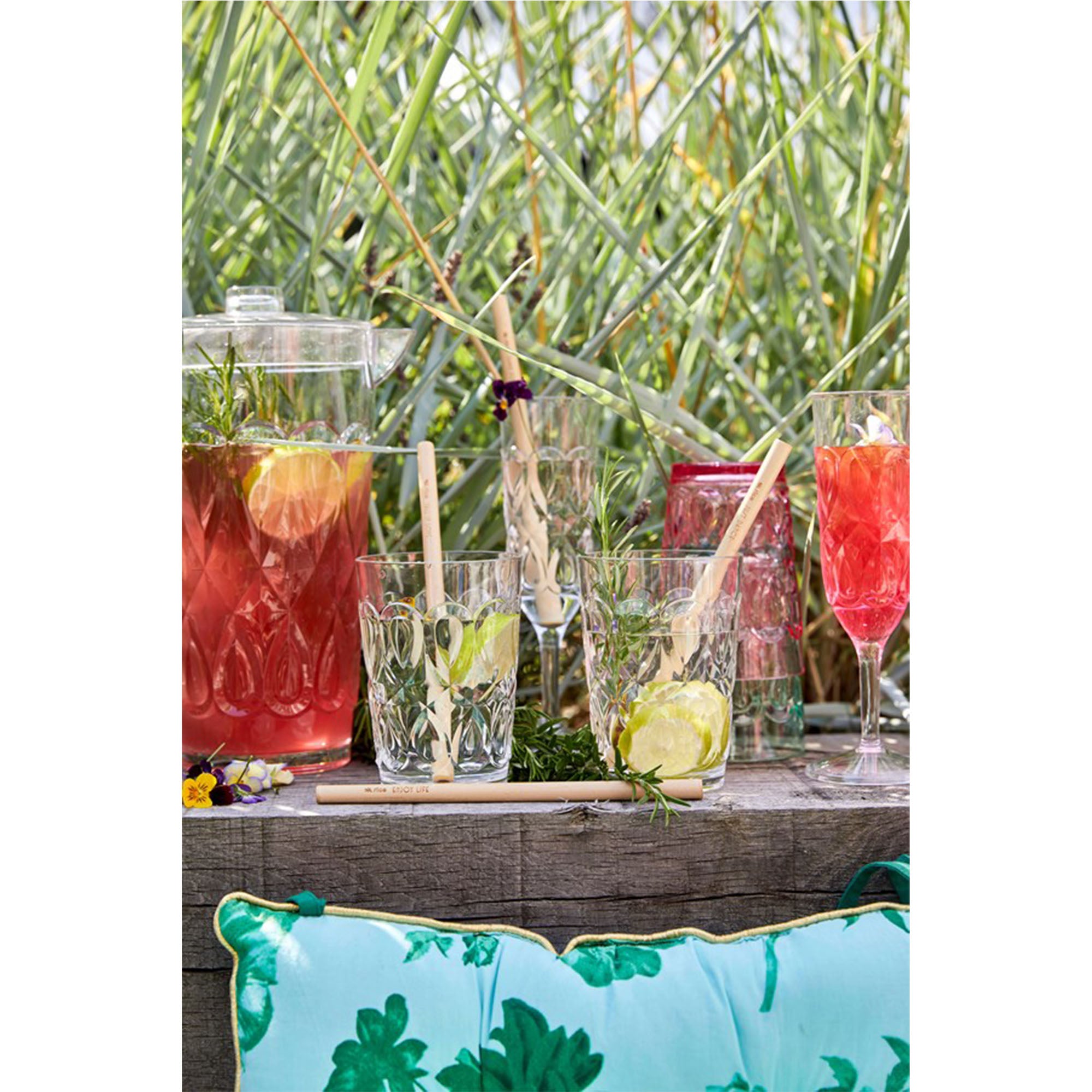 Rice Akrylmugge m/lokk