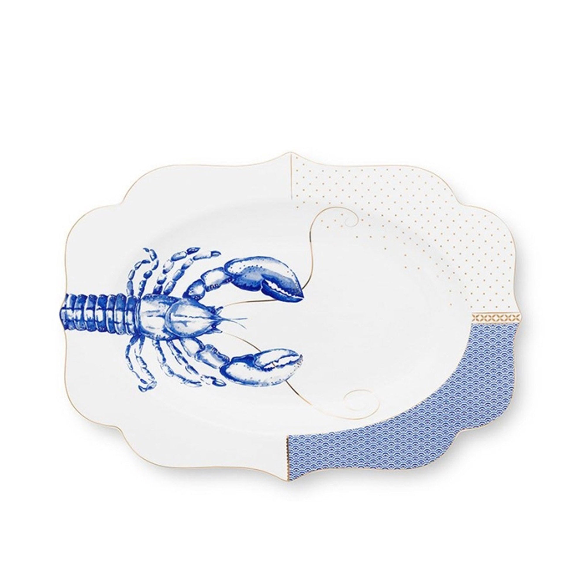 Pip Studio Royal Yerseke - Tallerken - Hummer - Lille Hvite Interiør