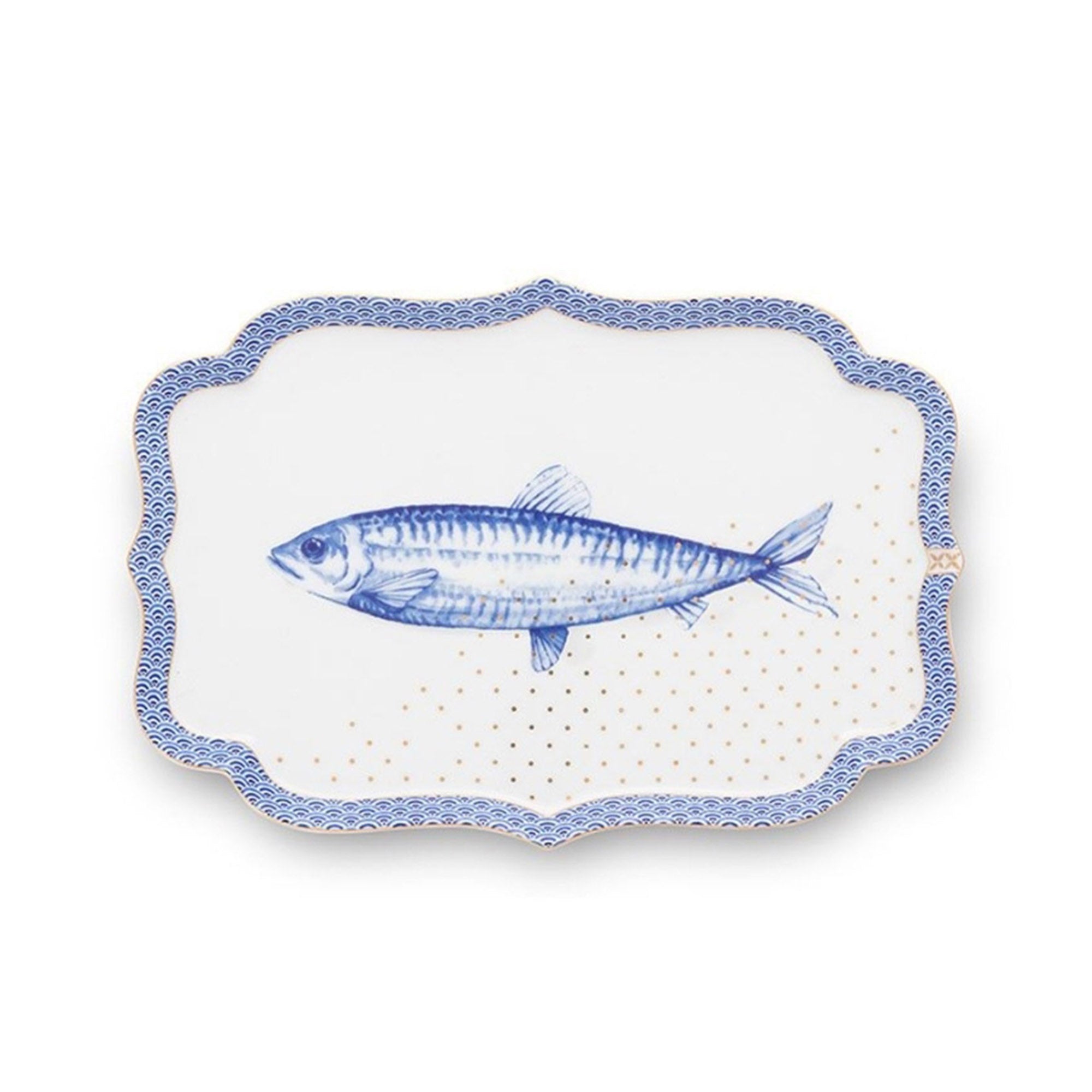 Pip Studio Royal Yerseke - Tallerken - Makrell - Lille Hvite Interiør