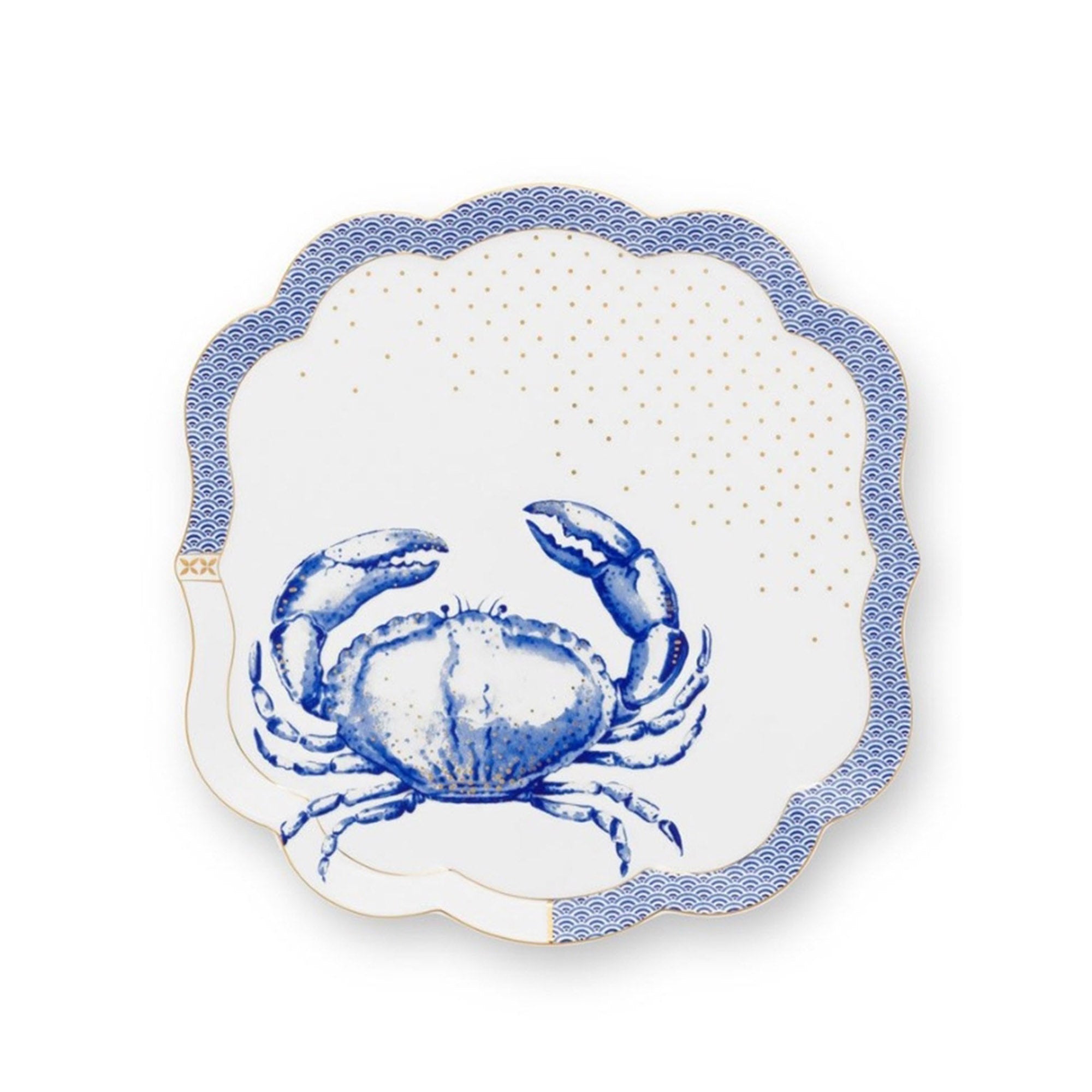 Pip Studio Royal Yerseke - Tallerken - Krabbe - Lille Hvite Interiør