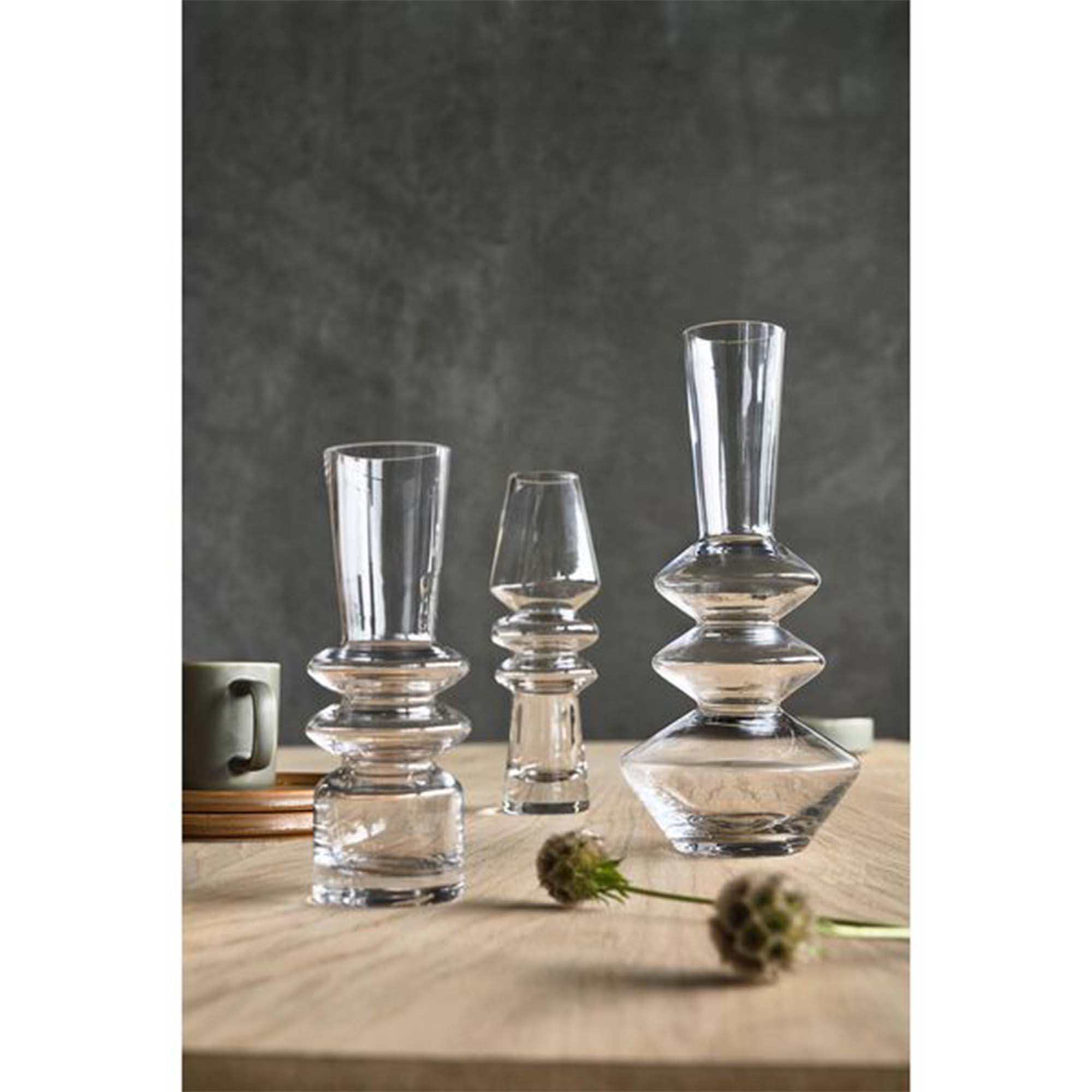 Villa Colection Glassvase Klar