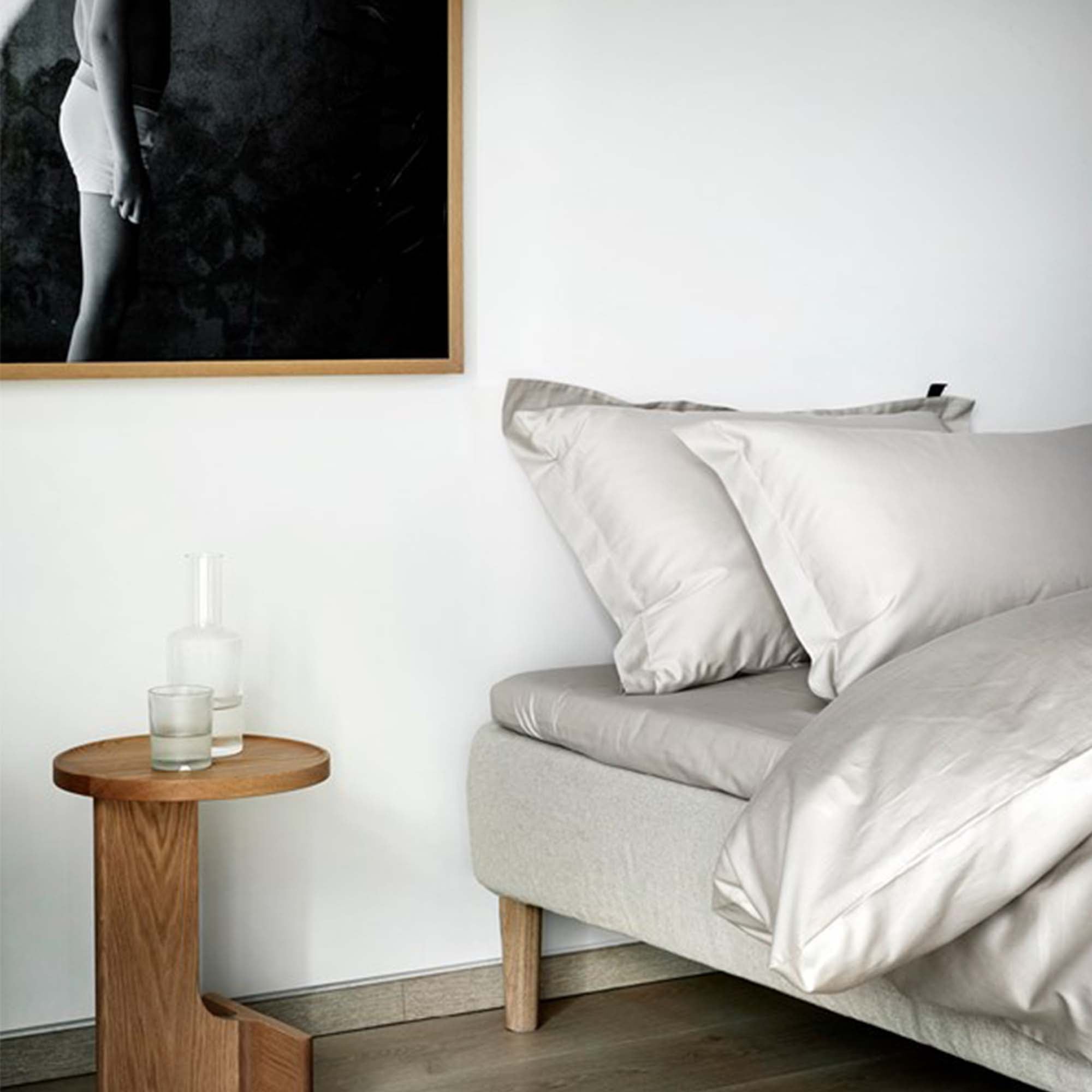 Høie - Sengesett - Elegance - Beige - Sateng - Lille Hvite Interiør