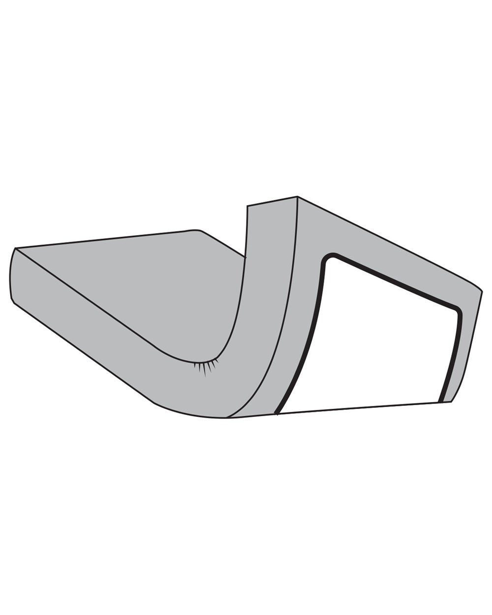 Høie Formsydd Jerseylaken - Krem