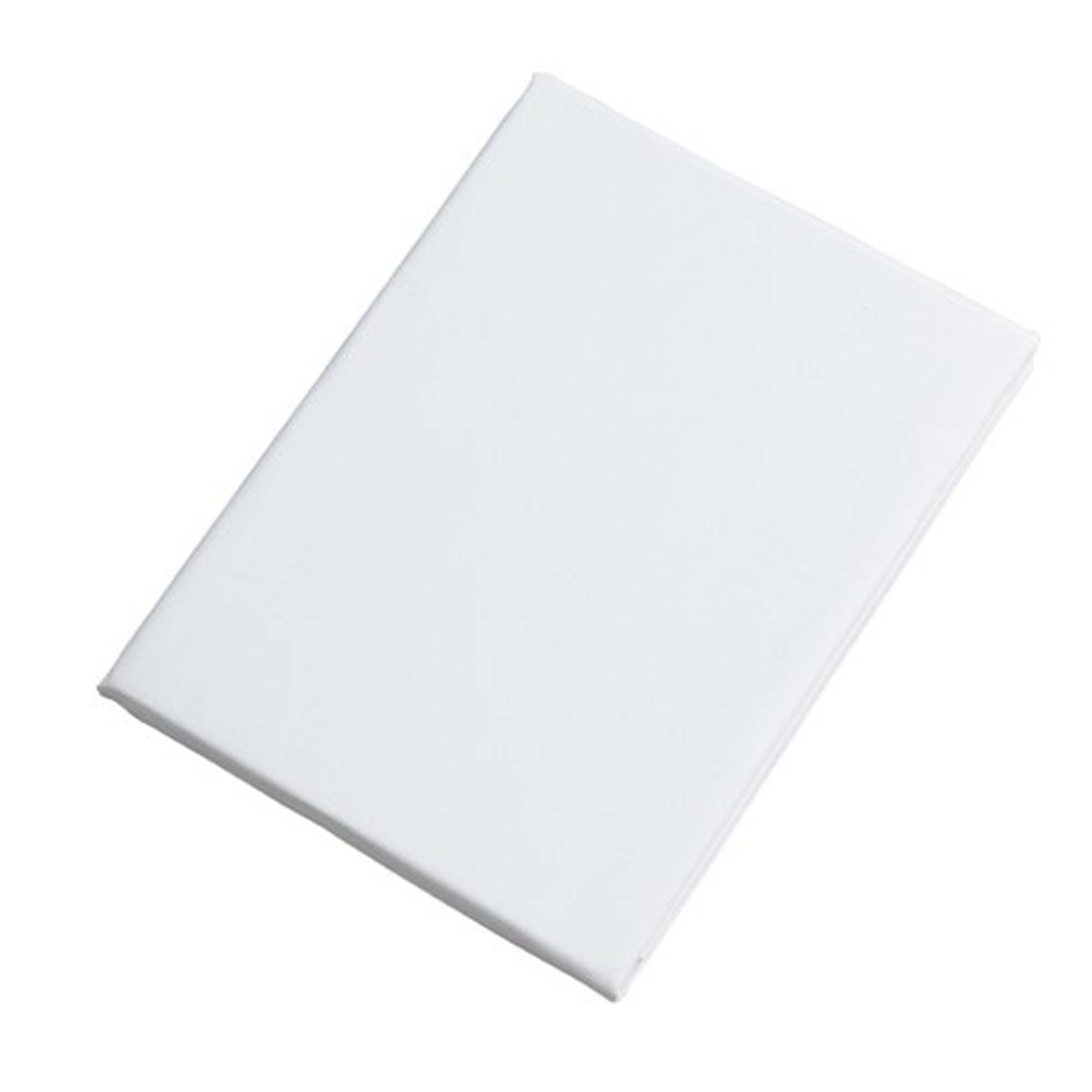 Høie Flatt Laken - Hvit