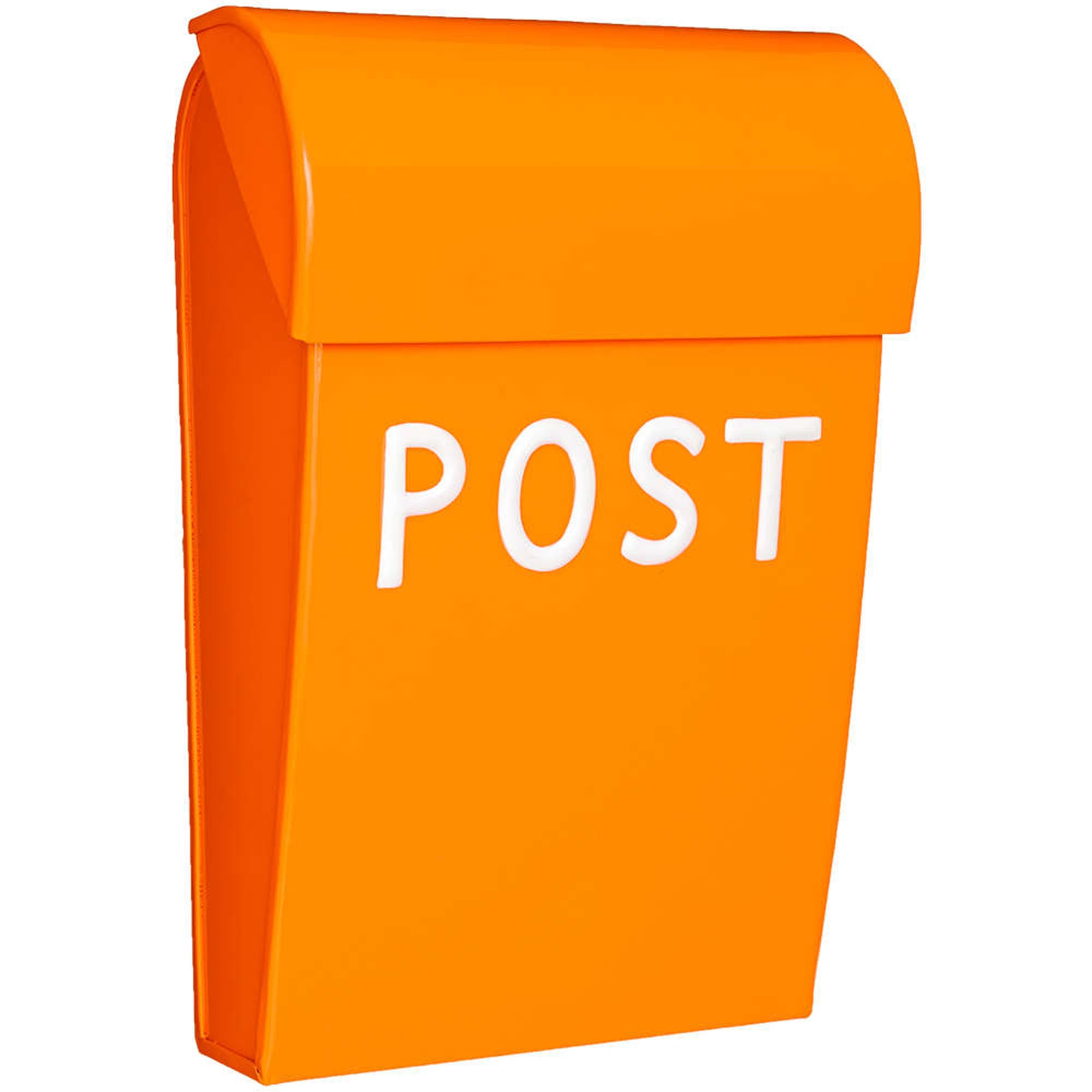 Bruka Design Mini Postkasse Orange