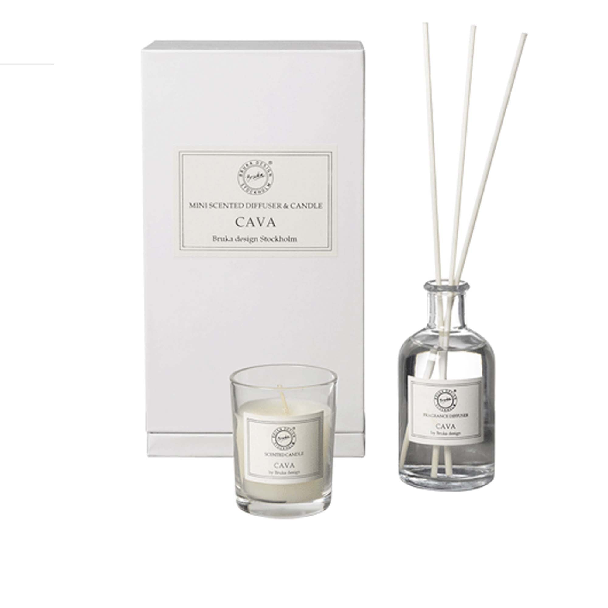 Bruka Design Gavesett Romduft+Duftlys